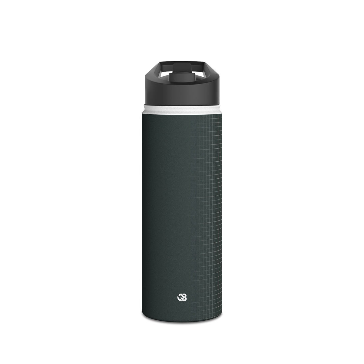 Modular Grid Shift · Insulated Water Bottle · Grey