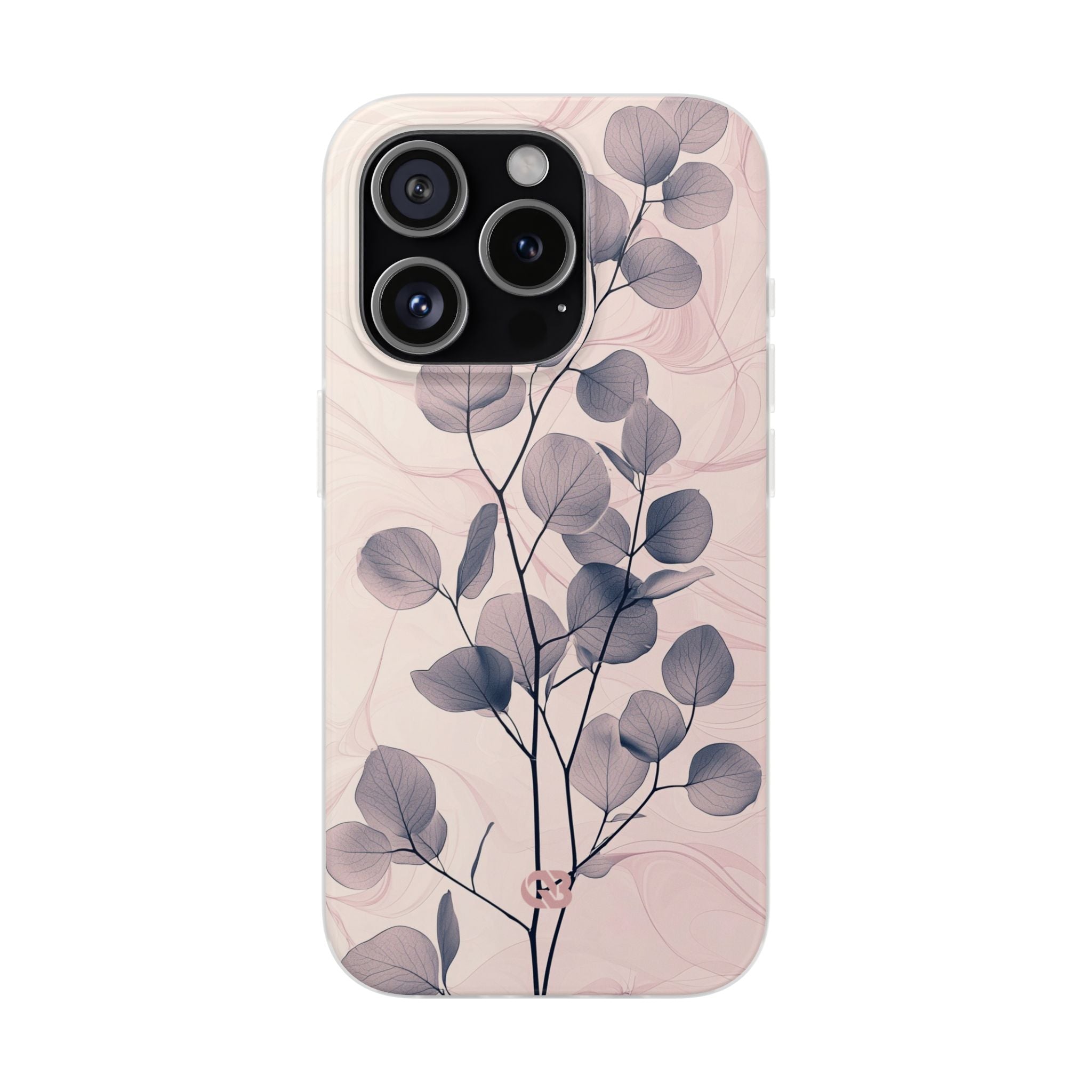 Ethereal Indigo Eucalyptus · Soft Phone Case for iPhone
