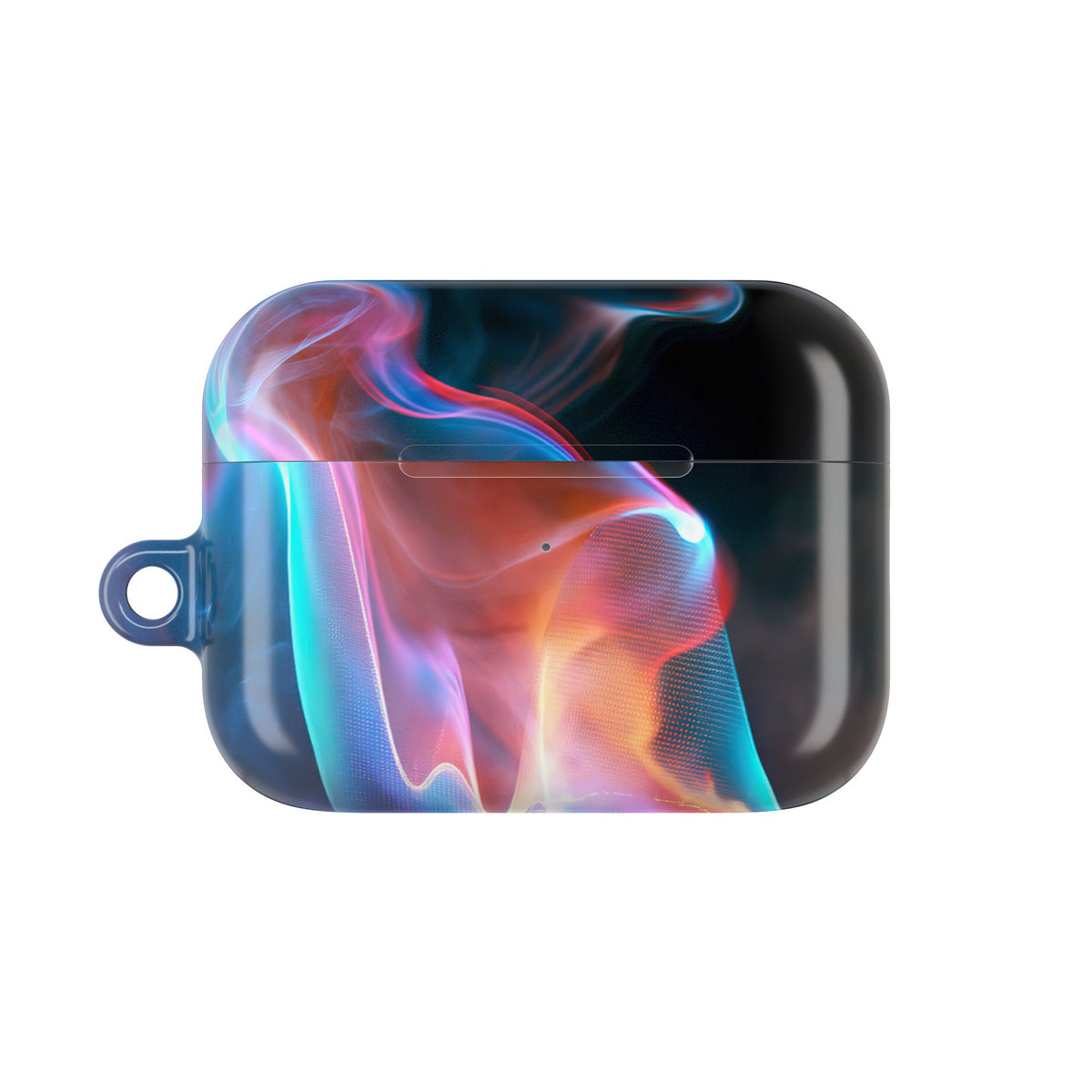 Neon Waveform · Hard Case for AirPods & AirPods Pro · Black