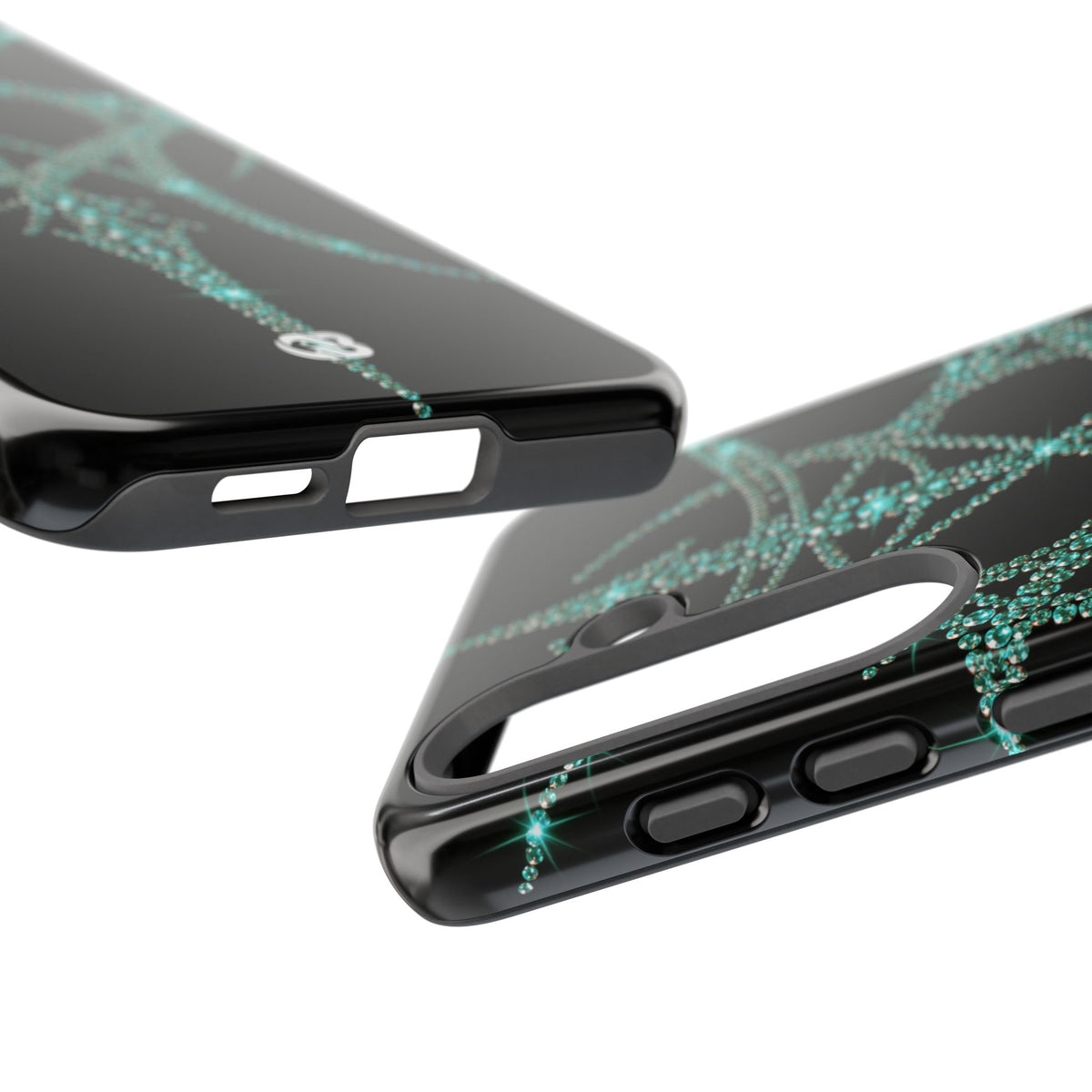 Teal Cyber Sigil · Tough Phone Case for Samsung · Teal