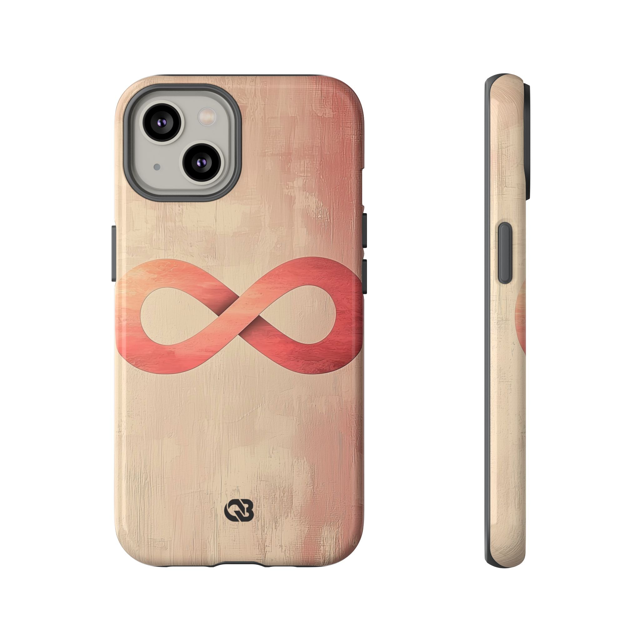 Terracotta Infinity Stroke · Tough Phone Case for iPhone