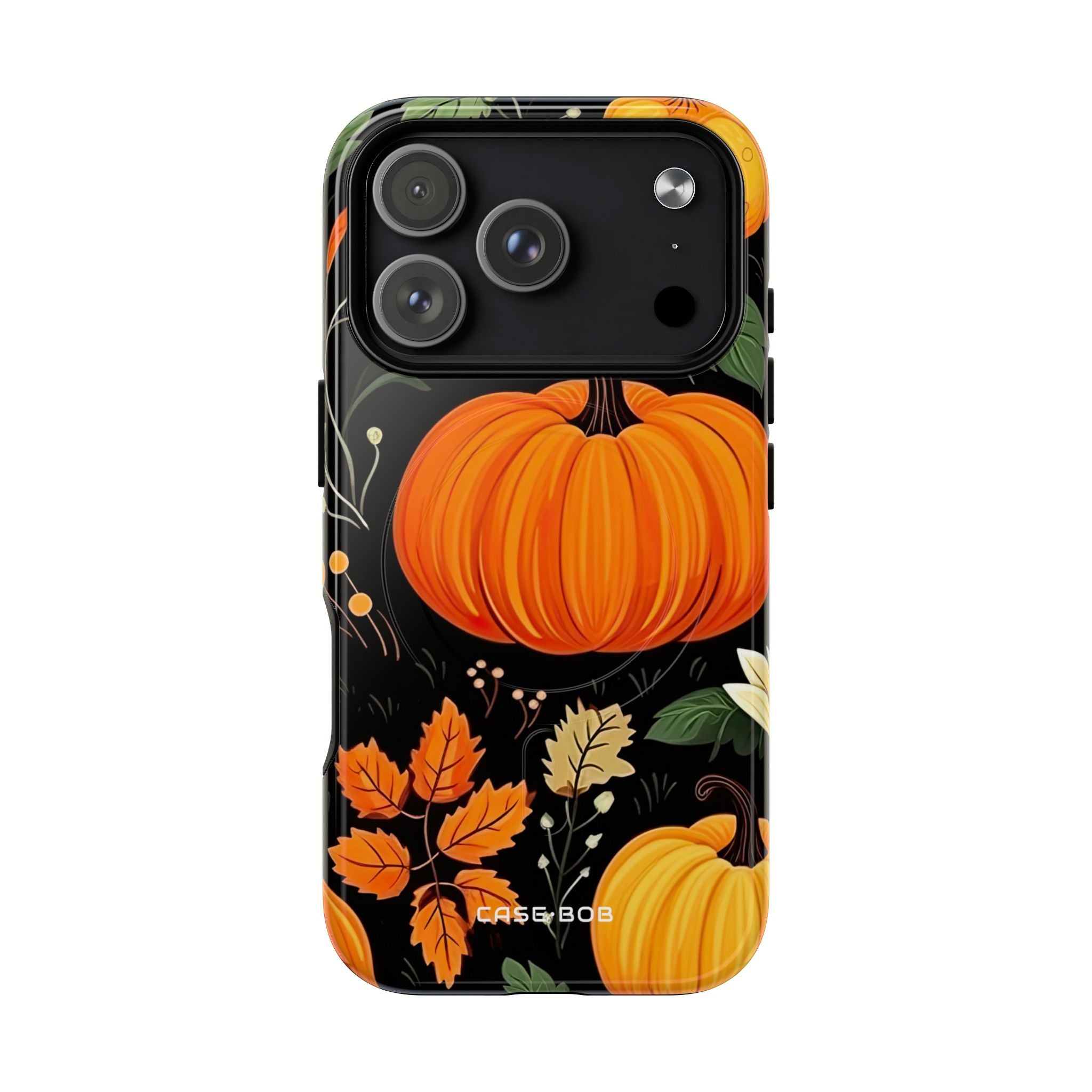 Pumpkin Glow iPhone 17 Pro Case - Tough+ - CASE•BOB