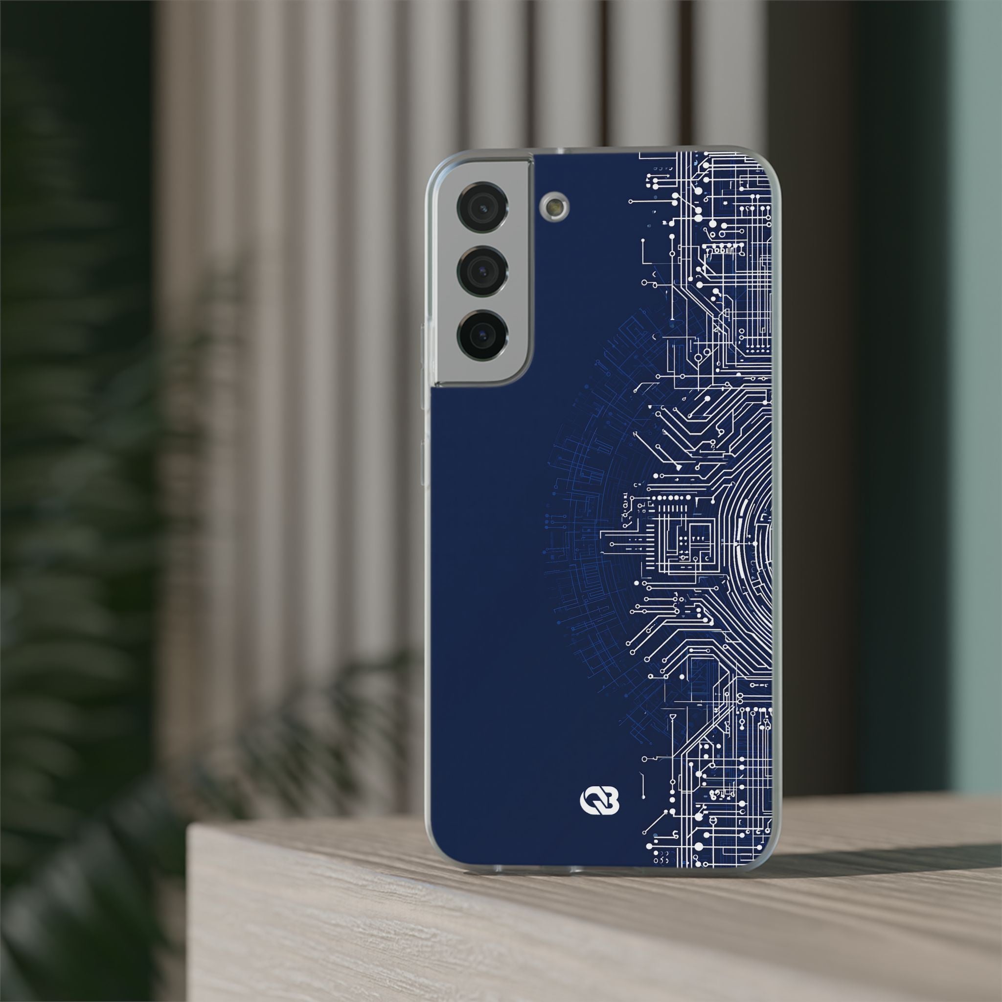 Blue Lite Phone Case for Samsung - Cobalt Circuit Logic