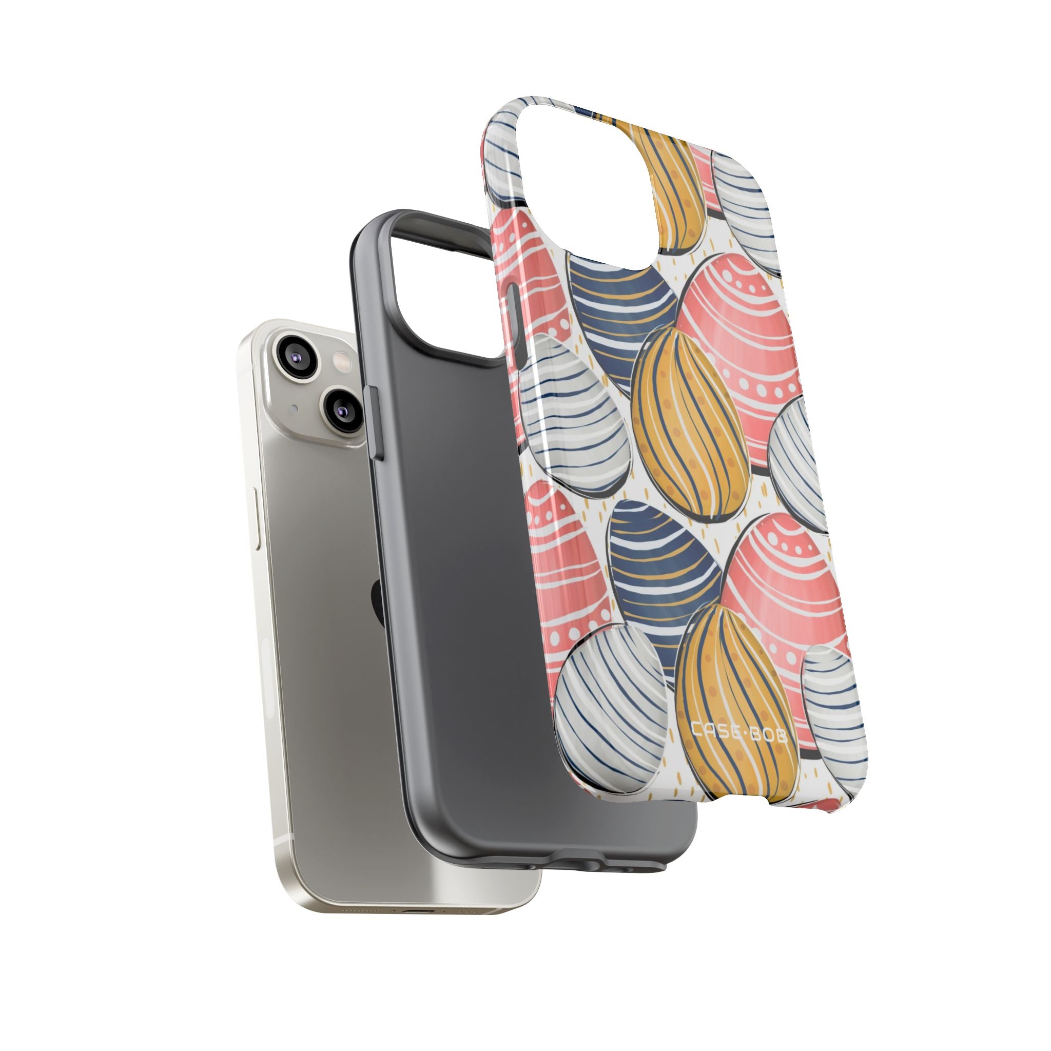 Pastel Eggs iPhone 14 Case - Tough