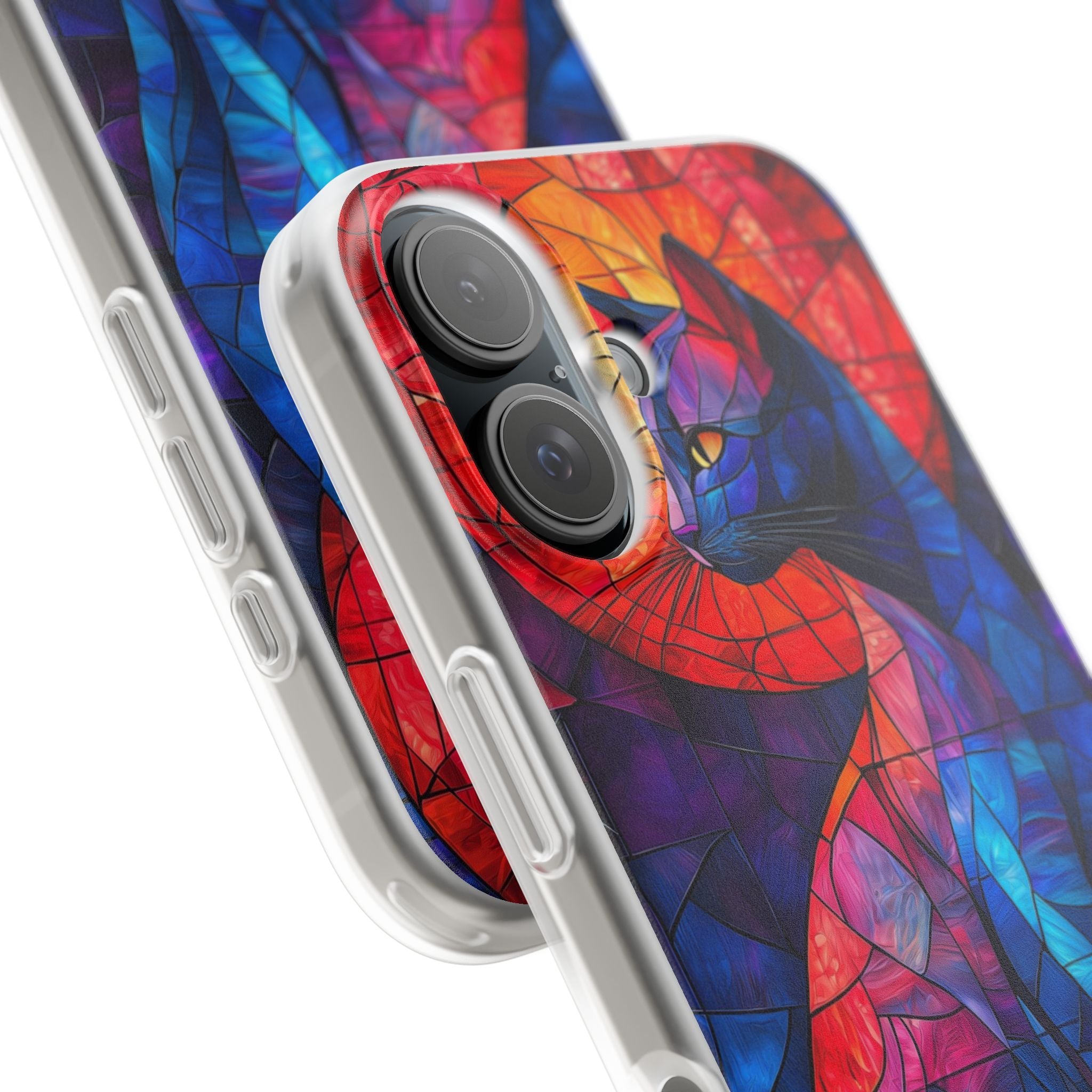 Celestial Cat iPhone 16 Skal - Mjukt