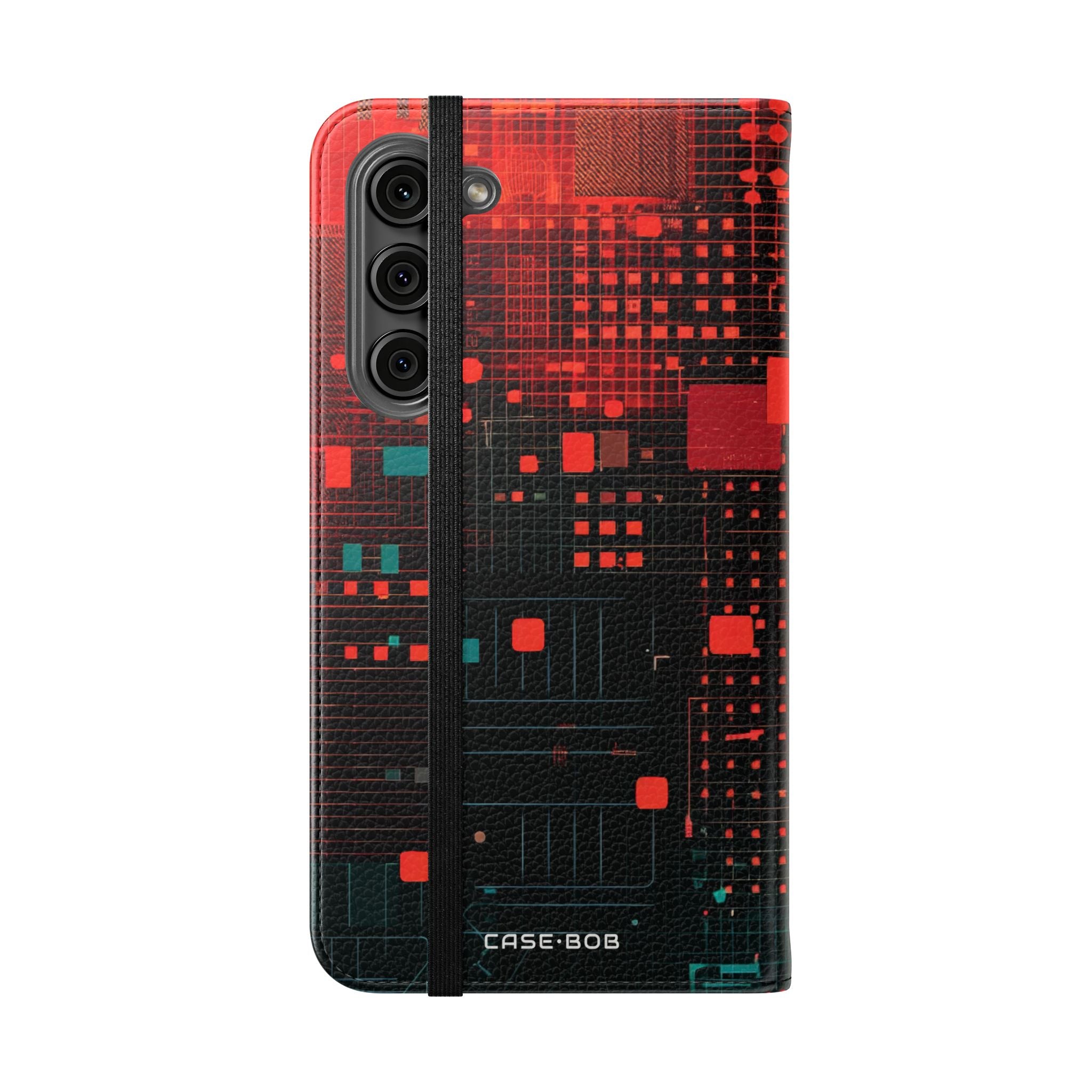 Crimson Circuit - Samsung S23+ Cover - Pung