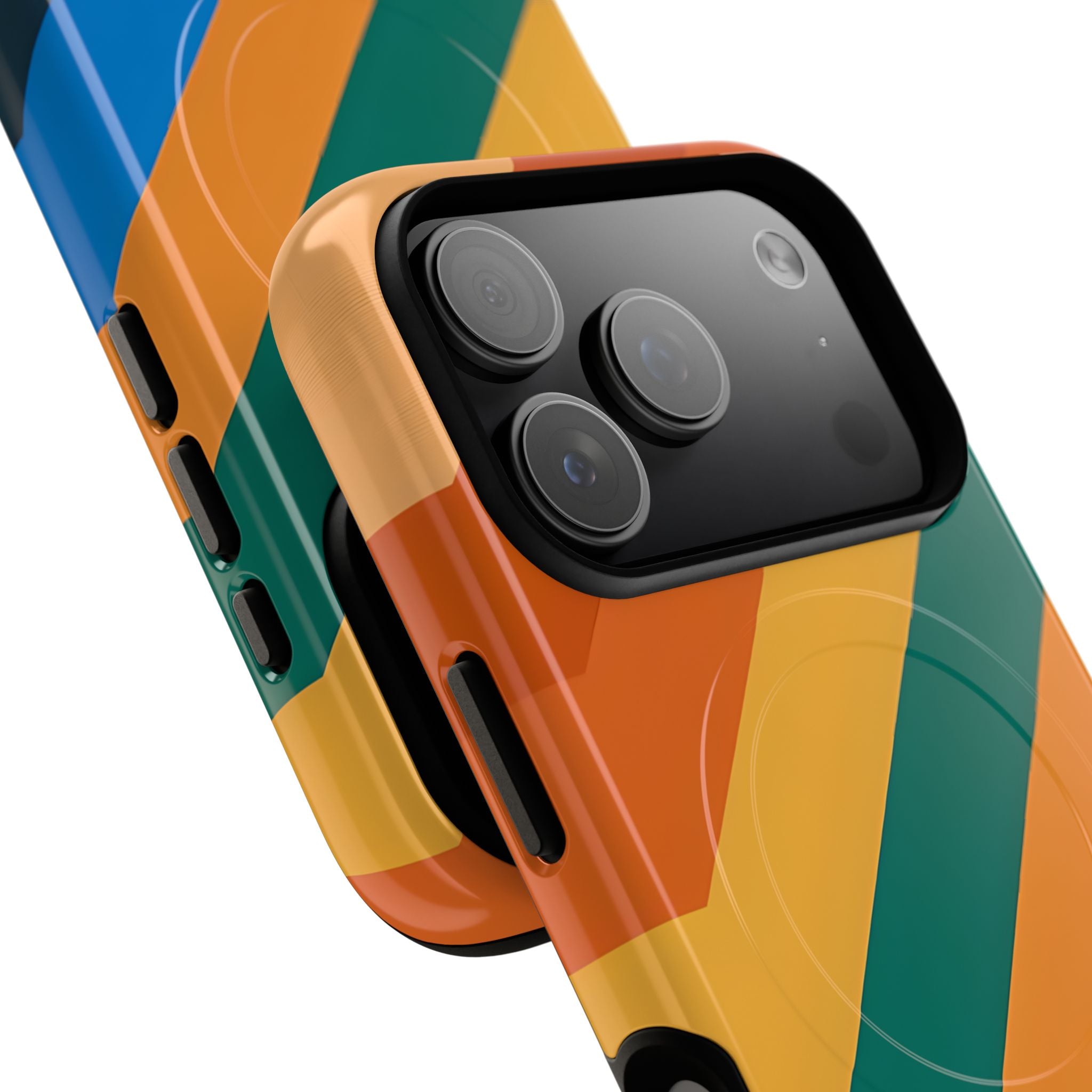 Retro Ridge Lines · Tough+ Magsafe