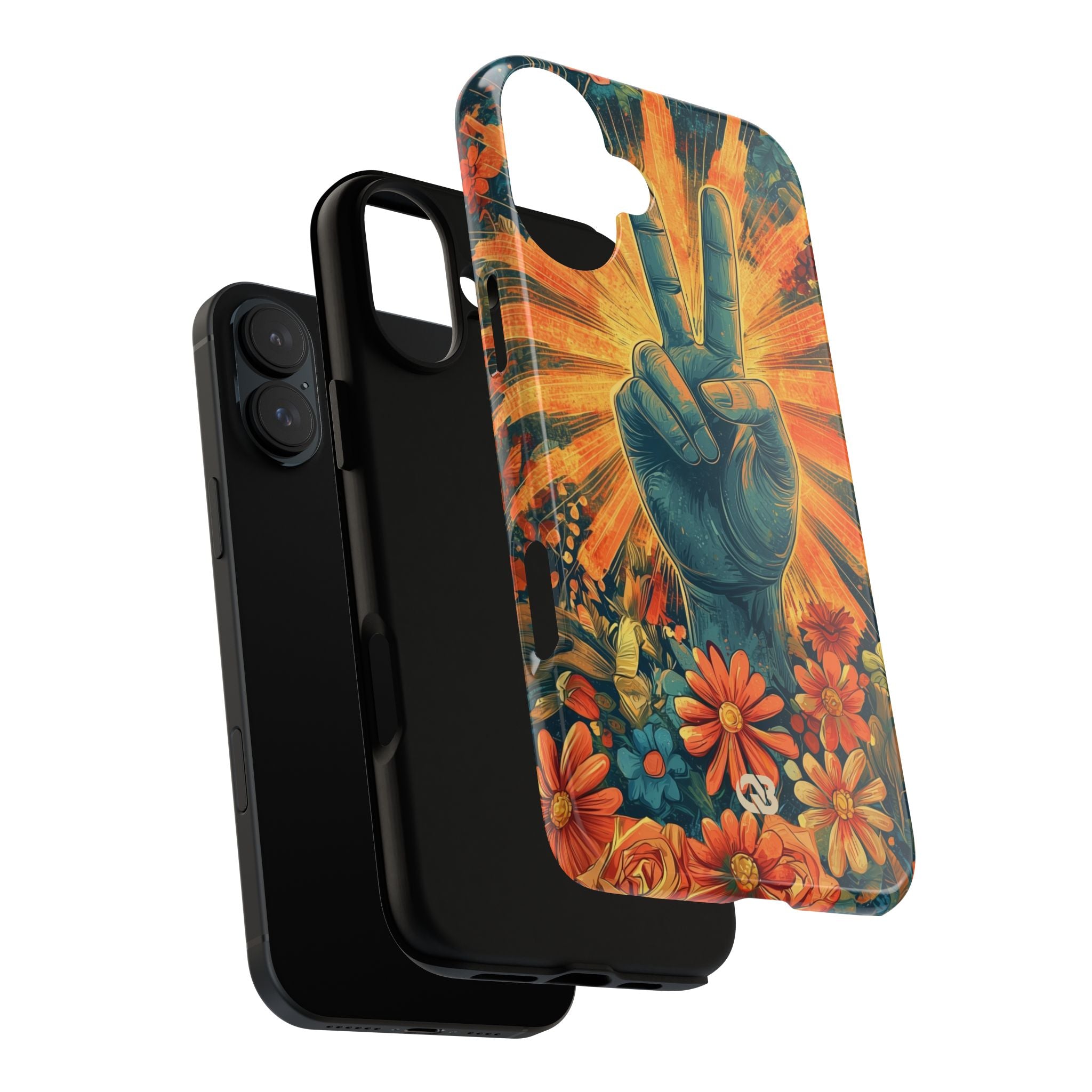 Radiant Peace Bloom · Tough Phone Case for iPhone