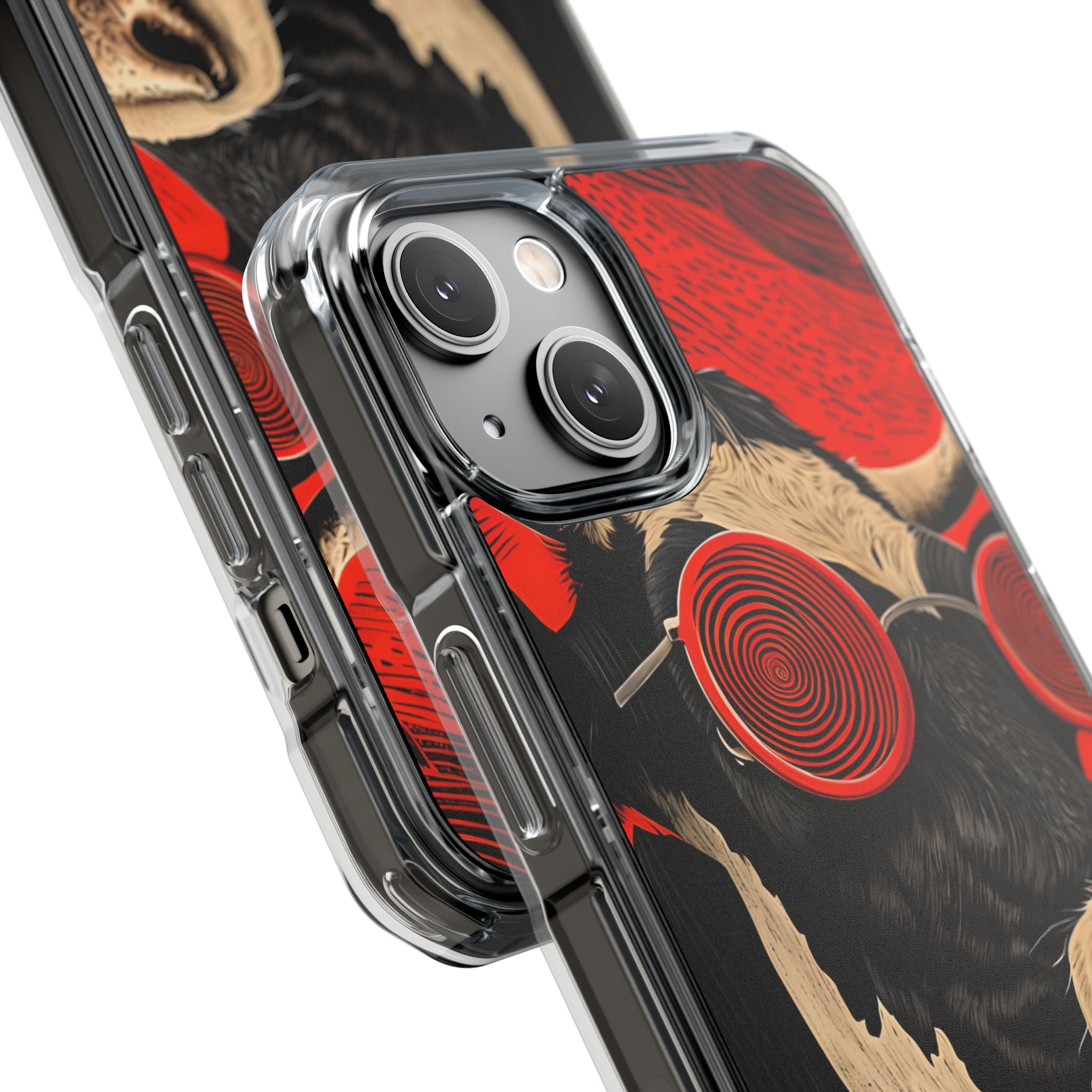 Hypnotic Cow iPhone 14 Case - Impact