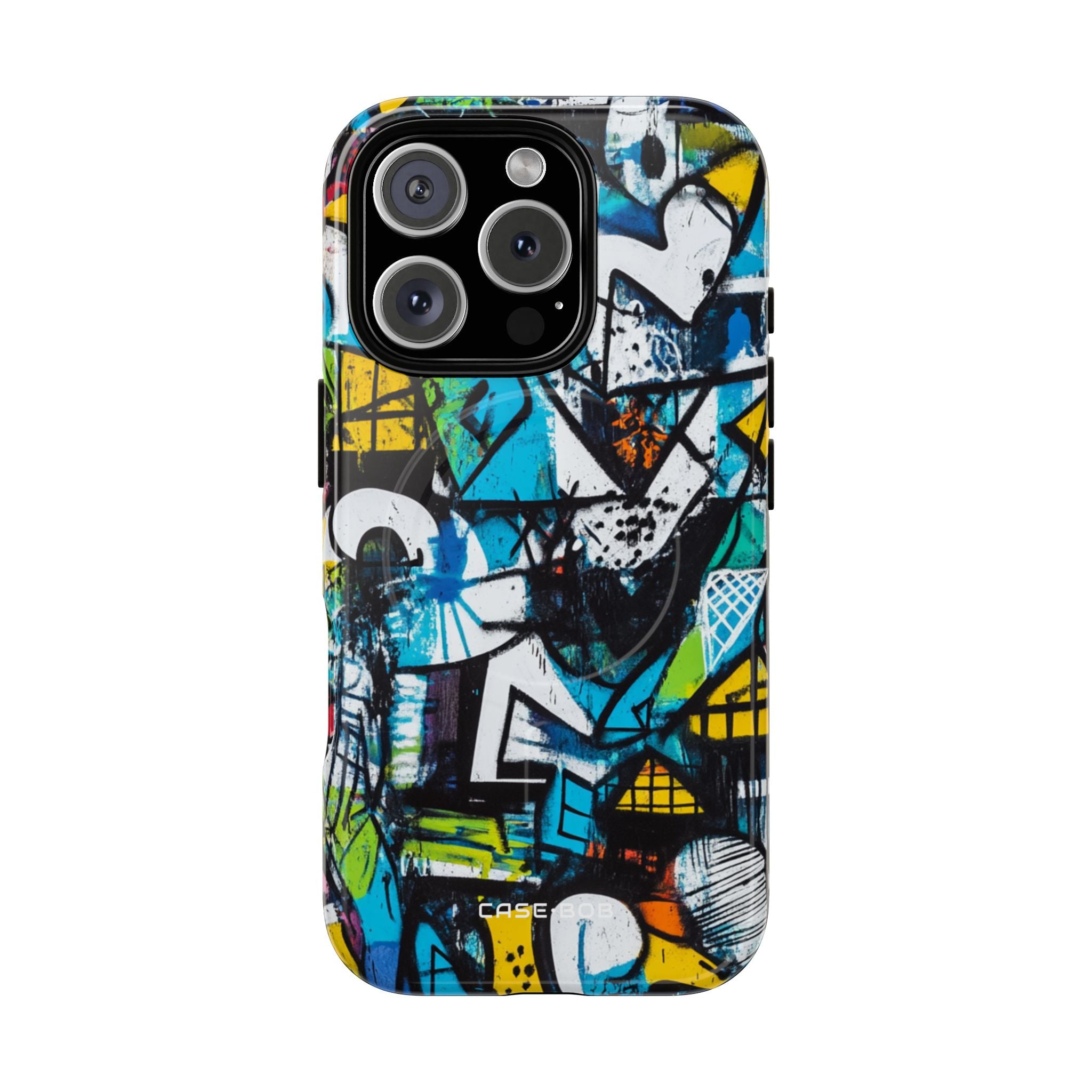 Weißer Ripple Drift iPhone 16 Pro Case - Tough+