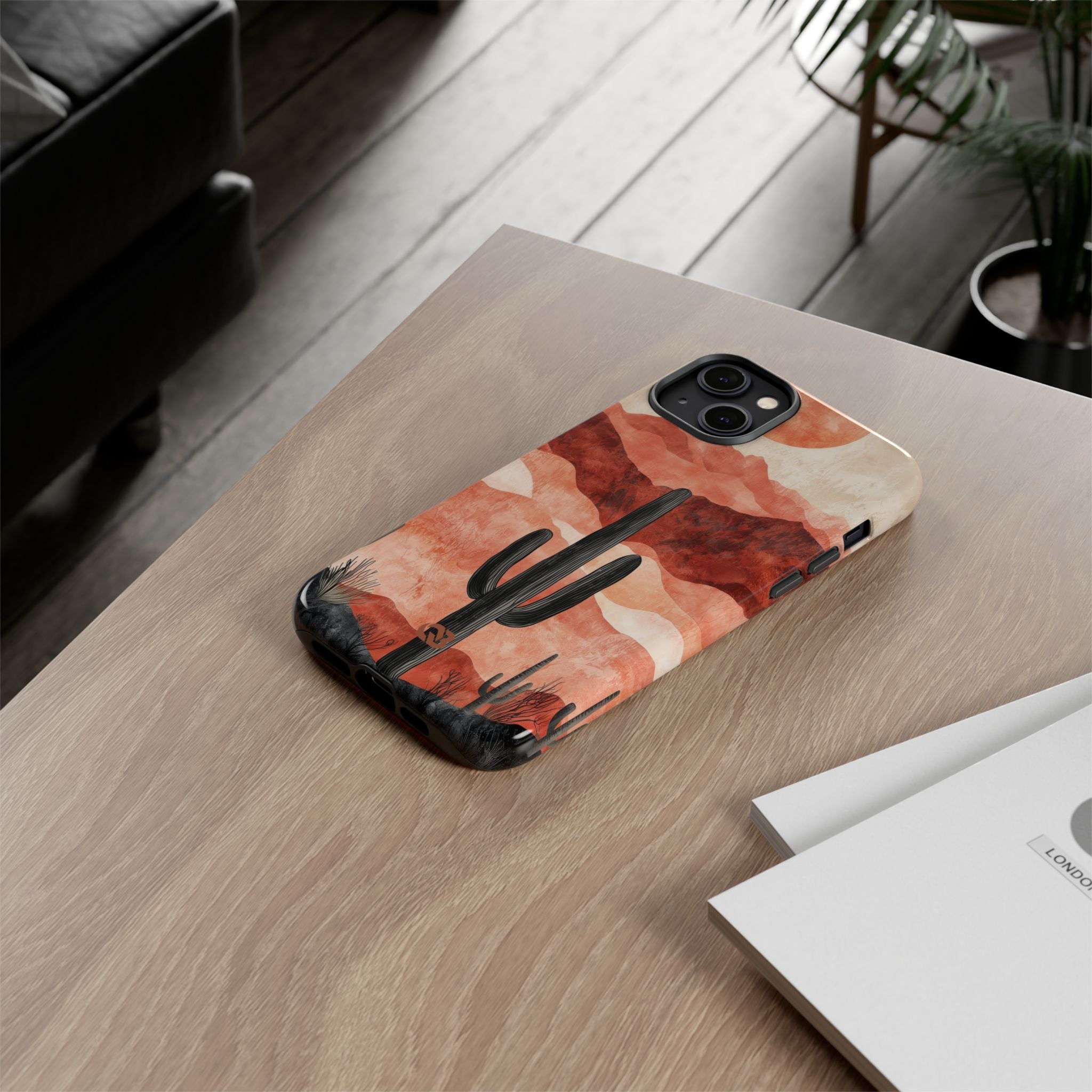 Terracotta Desert Sun · Tough Phone Case for iPhone