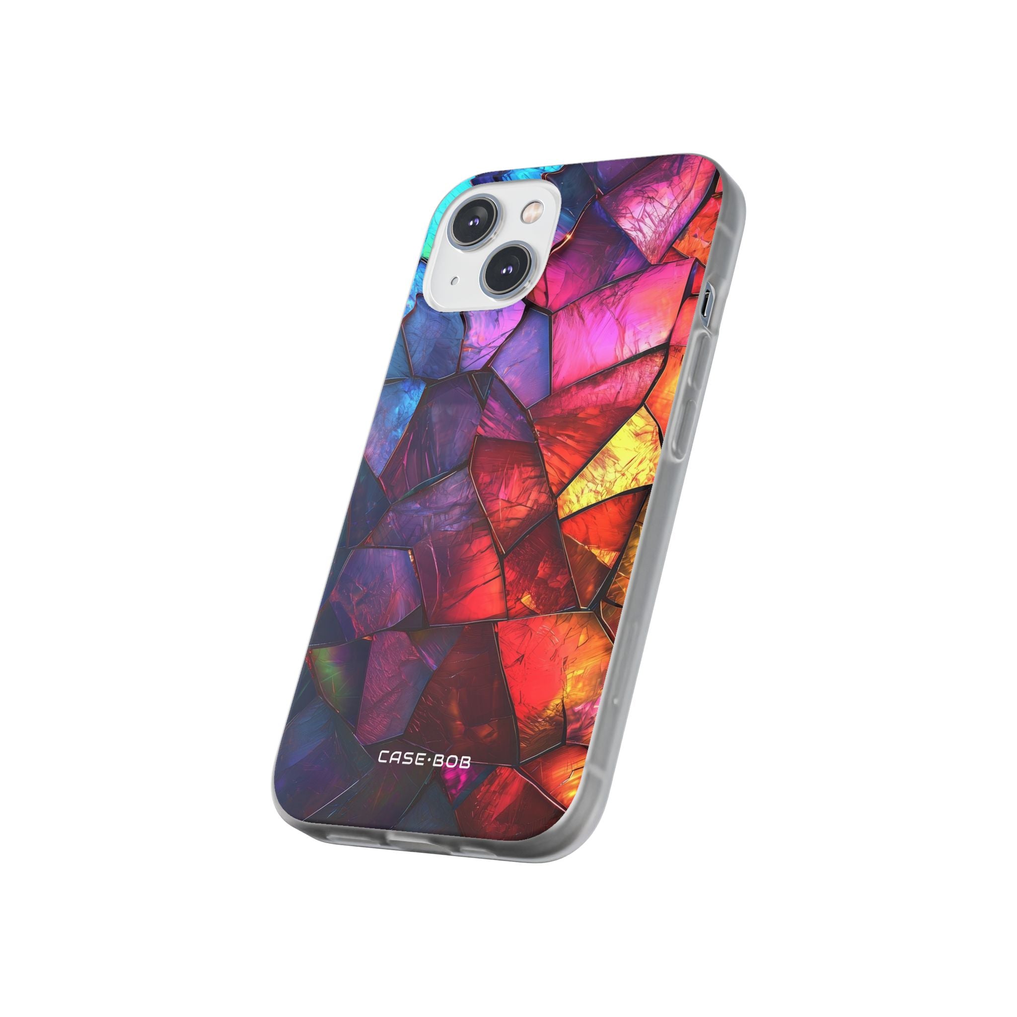 Knust Prism iPhone 14 Cover - Blød