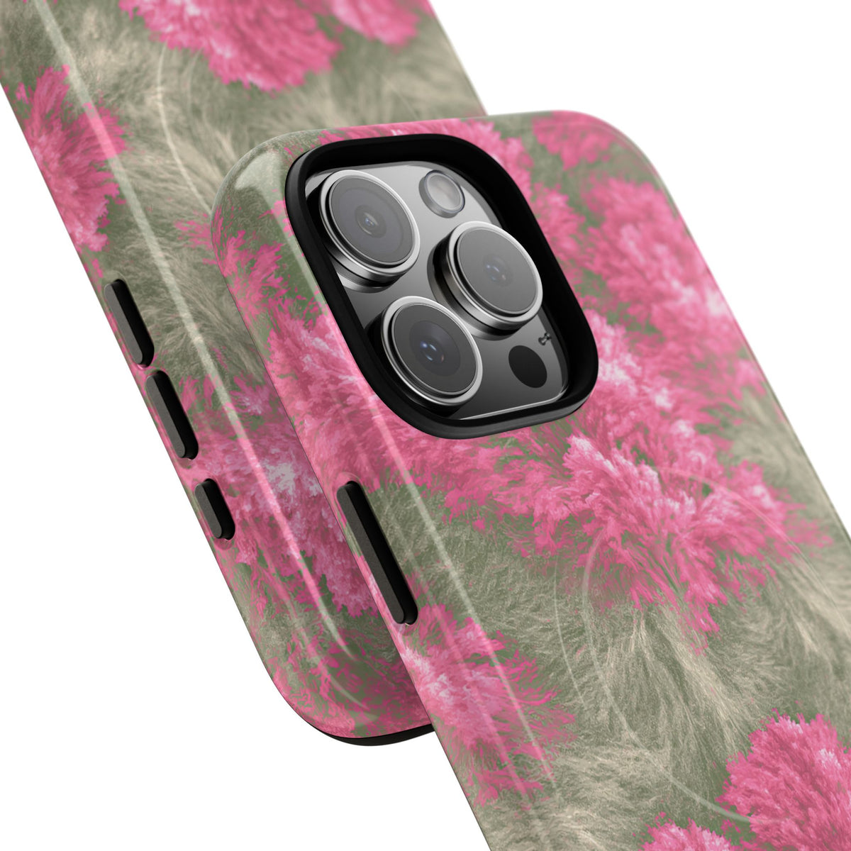 Digital Blossom · Tough 2.0 Magnetic Phone Case for iPhone · Pink