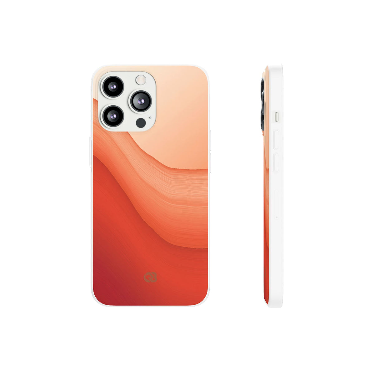 Terracotta Flow · Lite Phone Case for iPhone · Orange