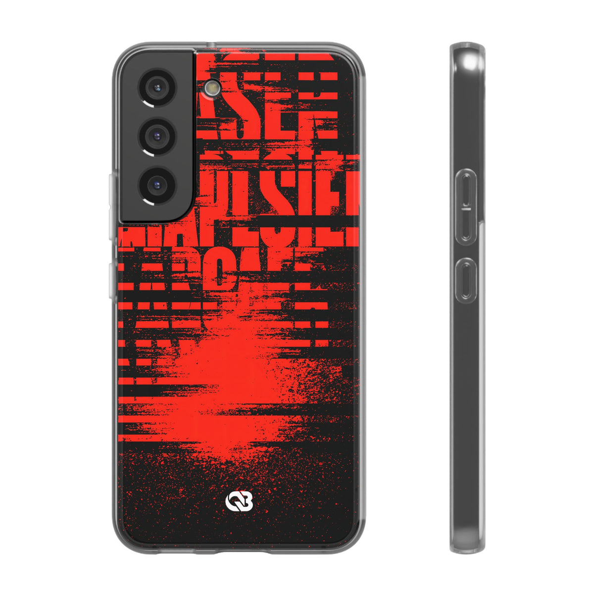 Crimson Redaction · Lite Phone Case for Samsung · Black