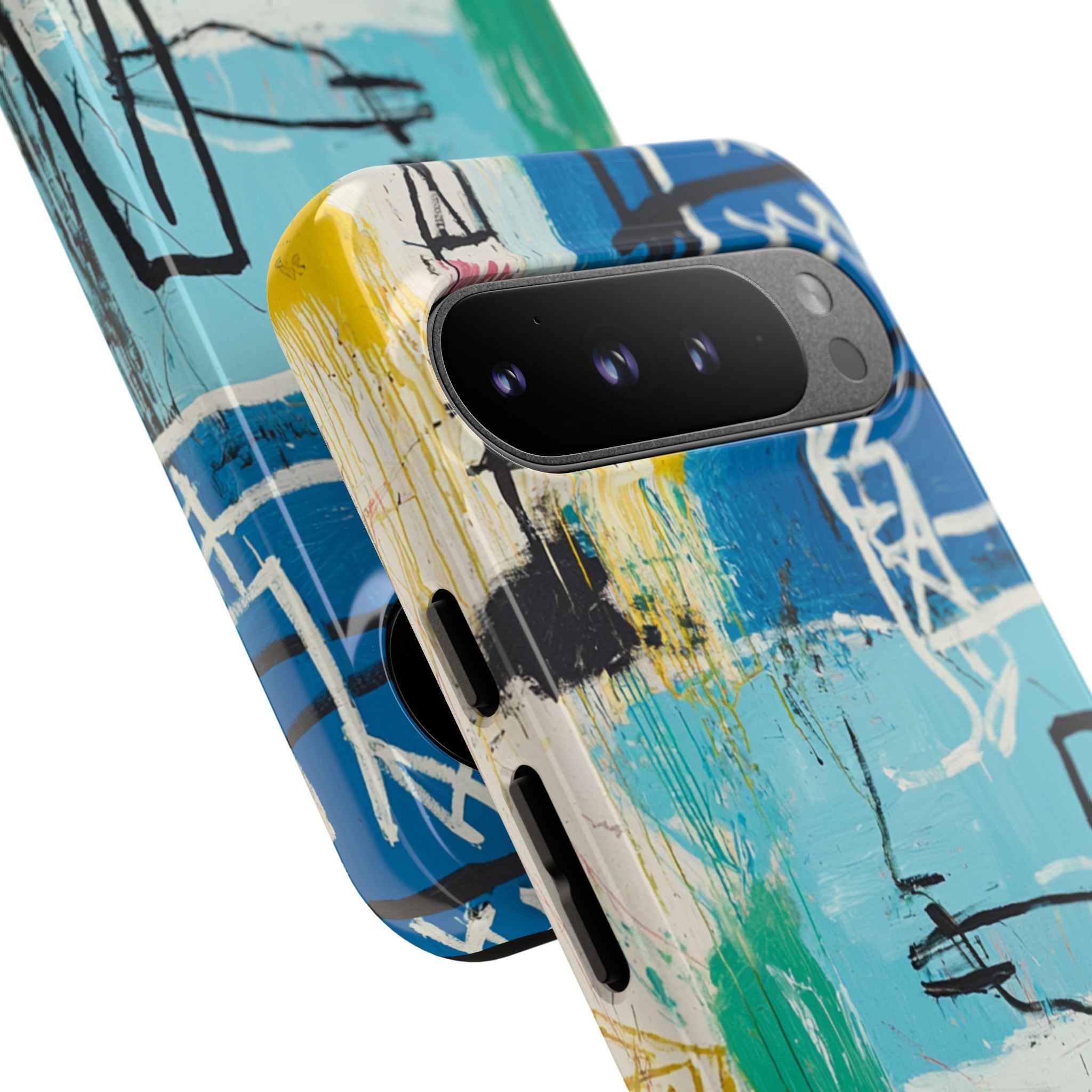 Azure Urban Scribble · Tough Phone Case for Google Pixel