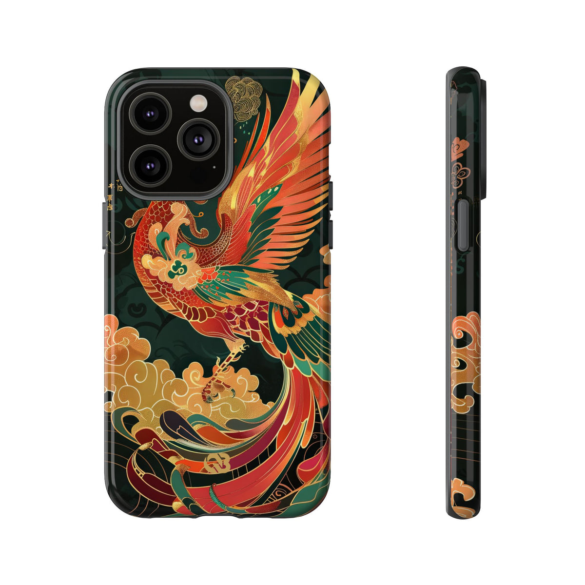 Imperial Phoenix Ascent · Tough Phone Case for iPhone · Red