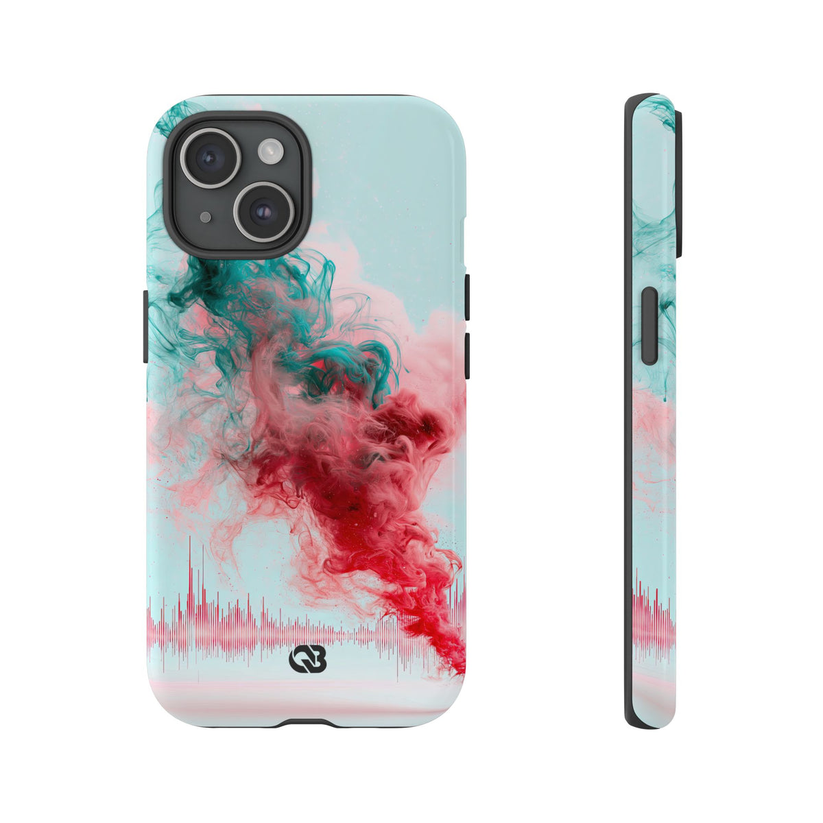 Sonic Bloom · Tough Phone Case for iPhone · Red