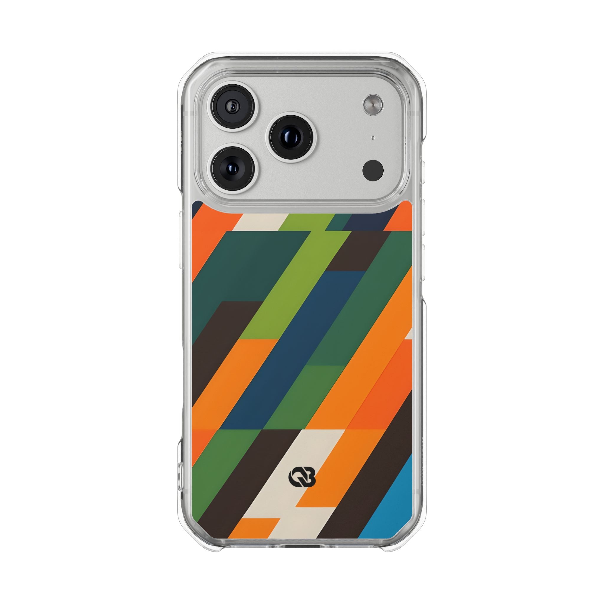 Angled Retro Mosaic · Impact Custodia per iPhone · Magsafe