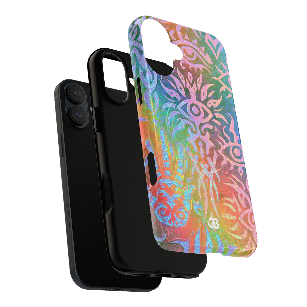 Chromatic Mystic Sigil · Tough 2.0 Magnetic Phone Case for iPhone · Blue
