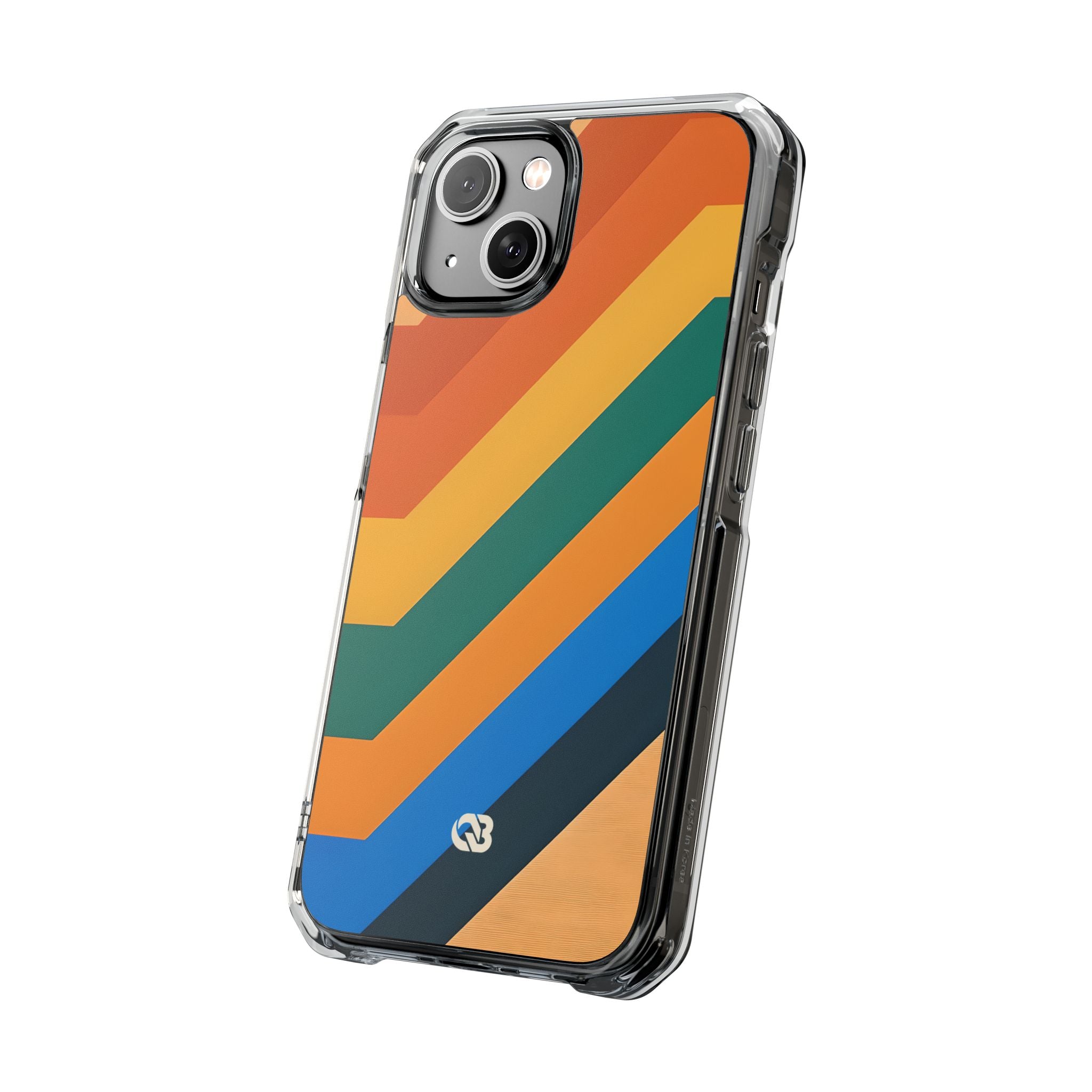 Retro Ridge Lines · Impact Custodia per iPhone · Magsafe