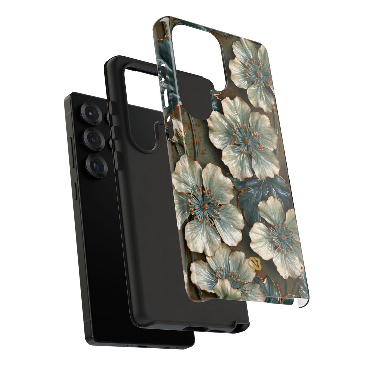 Gilded Blossom Reverie · Tough Phone Case for Samsung · Teal