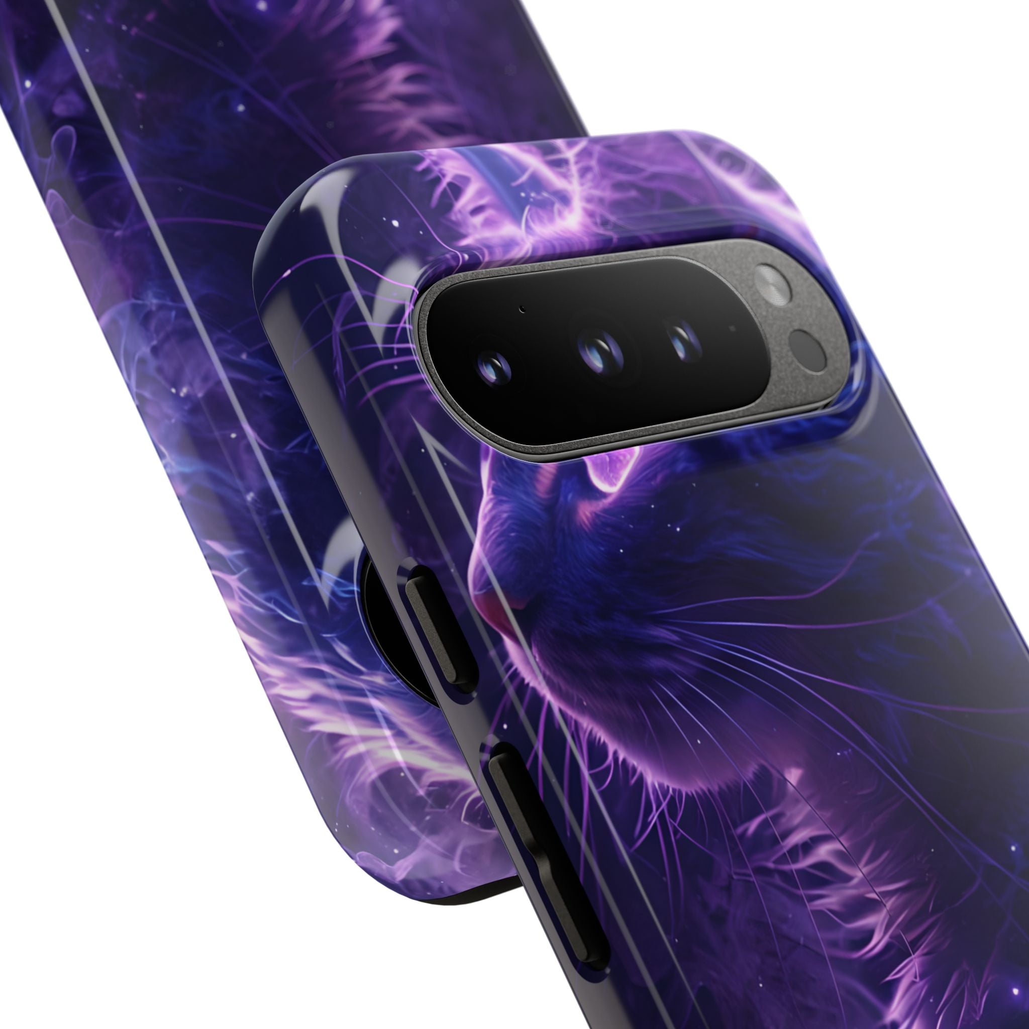 Purple Void Feline · Tough Custodia per Google Pixel