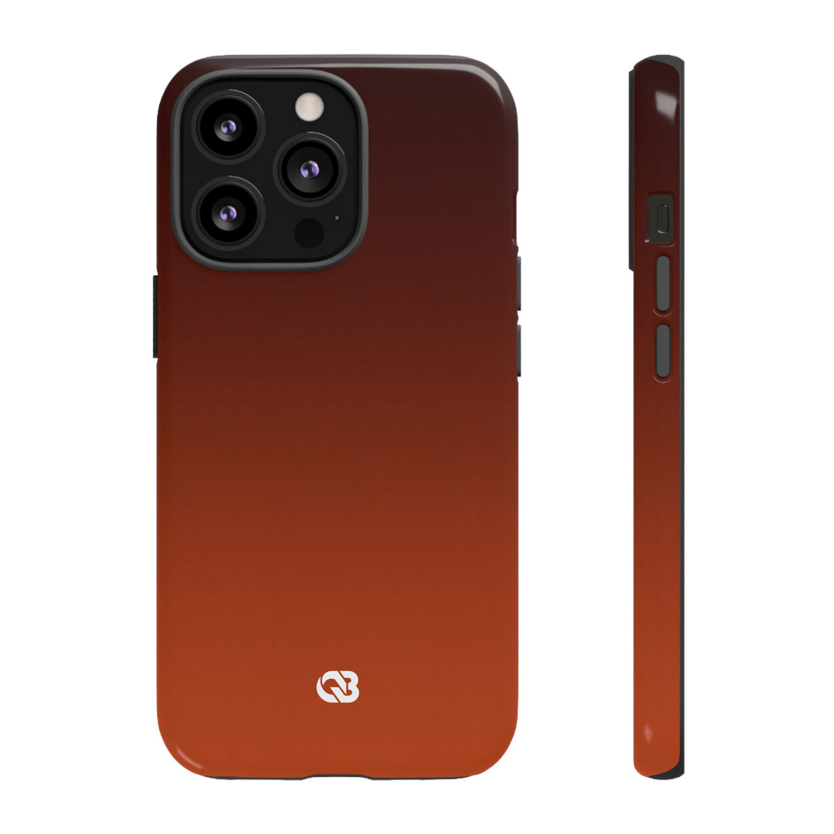 Burnt Amber Spectrum · Tough Phone Case for iPhone · Orange