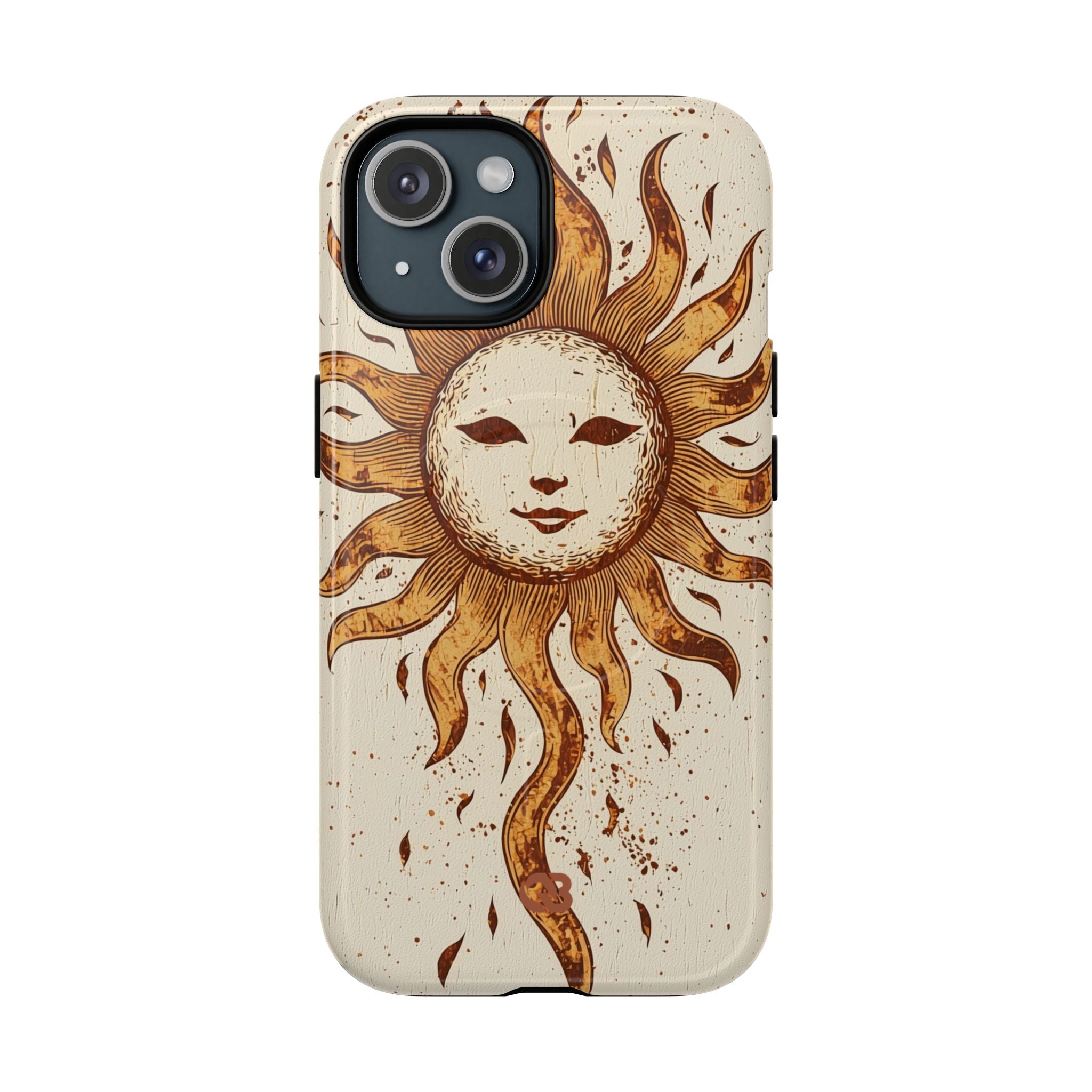 Rustic Solar Mask · Tough+ Phone Case for iPhone · Magsafe