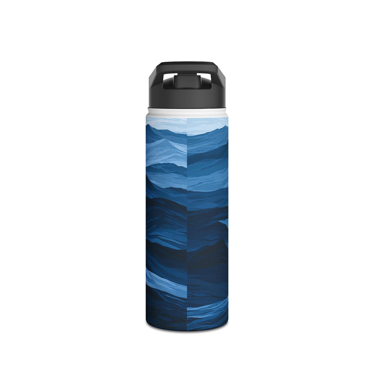 Azure Ridge Horizon · Insulated Water Bottle · Blue