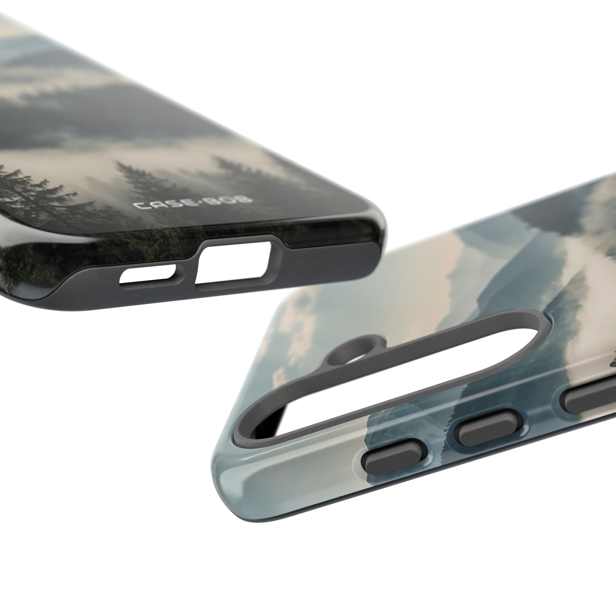 Evergreen Mist Samsung S25 - Kova suojakotelo