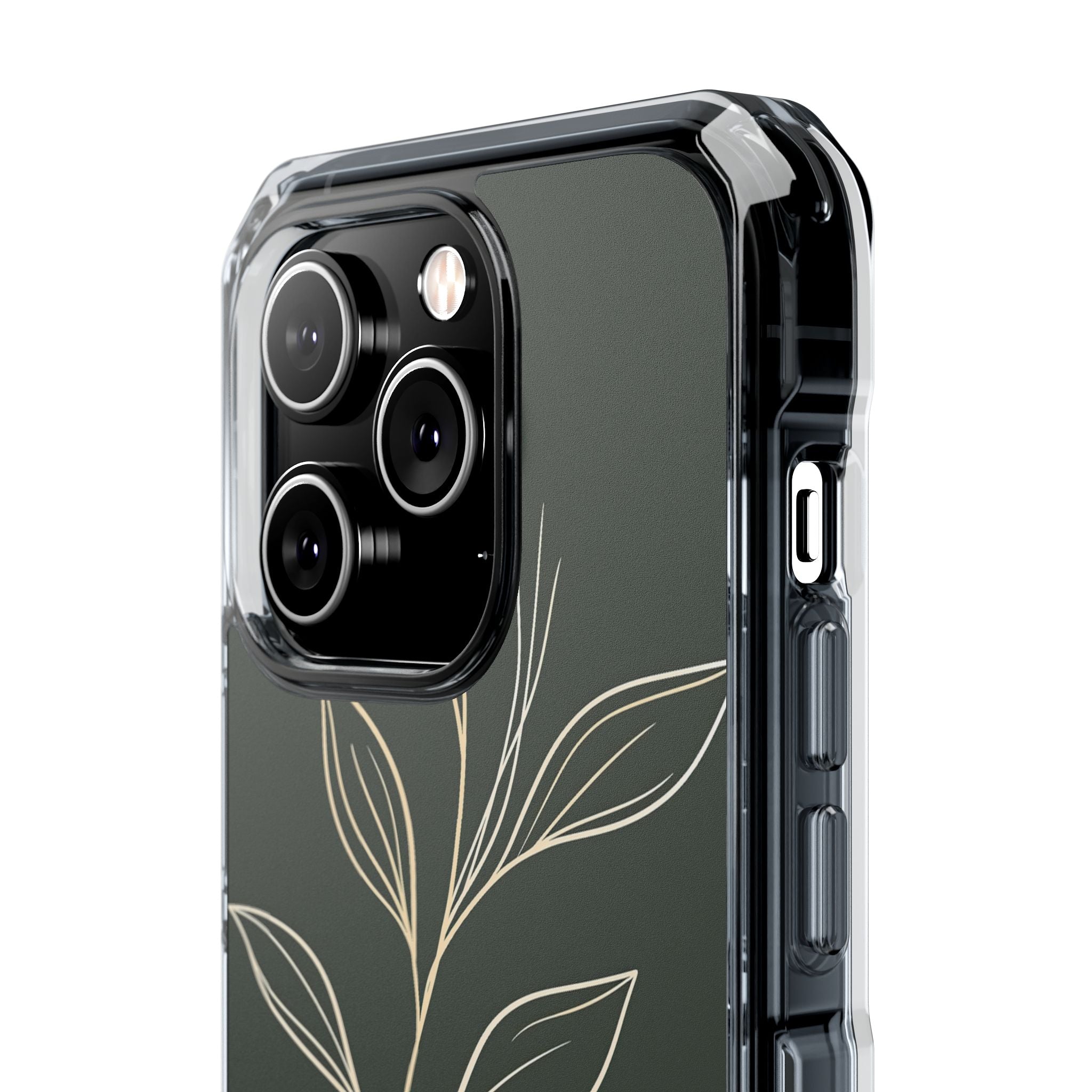 Green Impact MagSafe Phone Case for iPhone - Deep Moss Willow