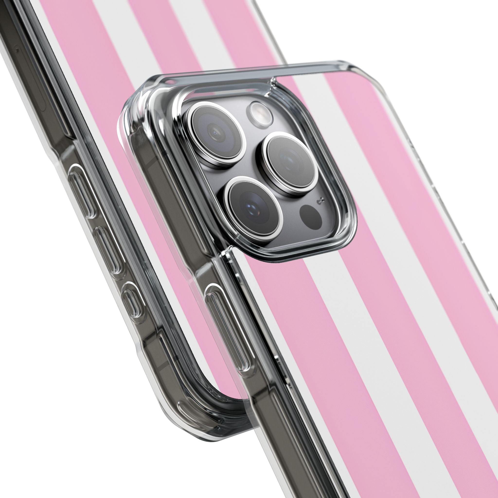 Soft Pink Stripe · Impact Custodia per iPhone · Magsafe