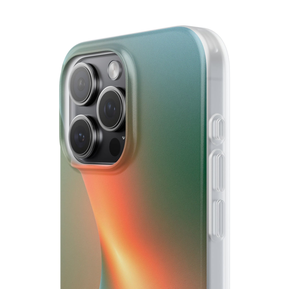 Radiant Contour · Lite Phone Case for iPhone · Orange
