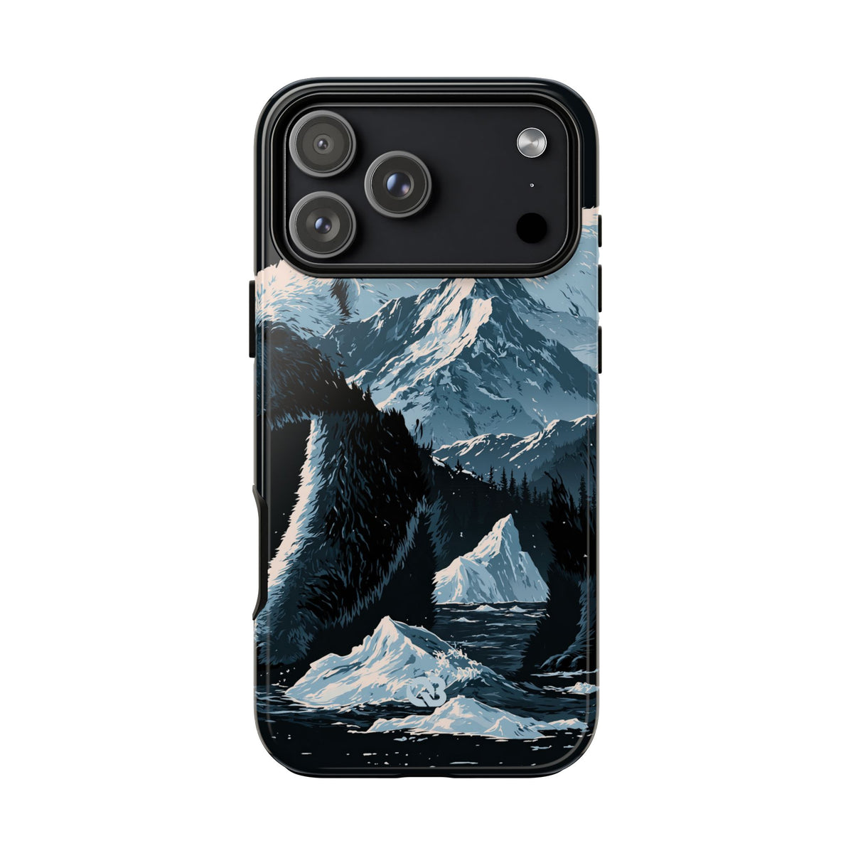 Nordic Arctic Bear · Tough Phone Case for iPhone · Black