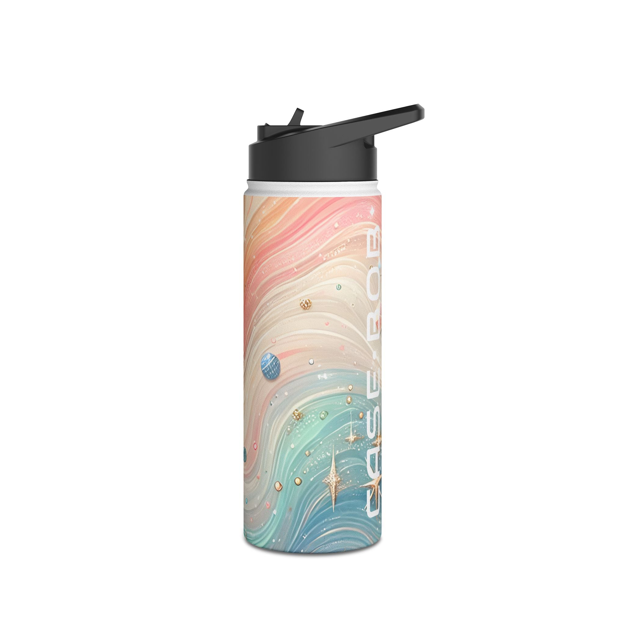 Celestial Waves - Stainless Steel Water Bottle
