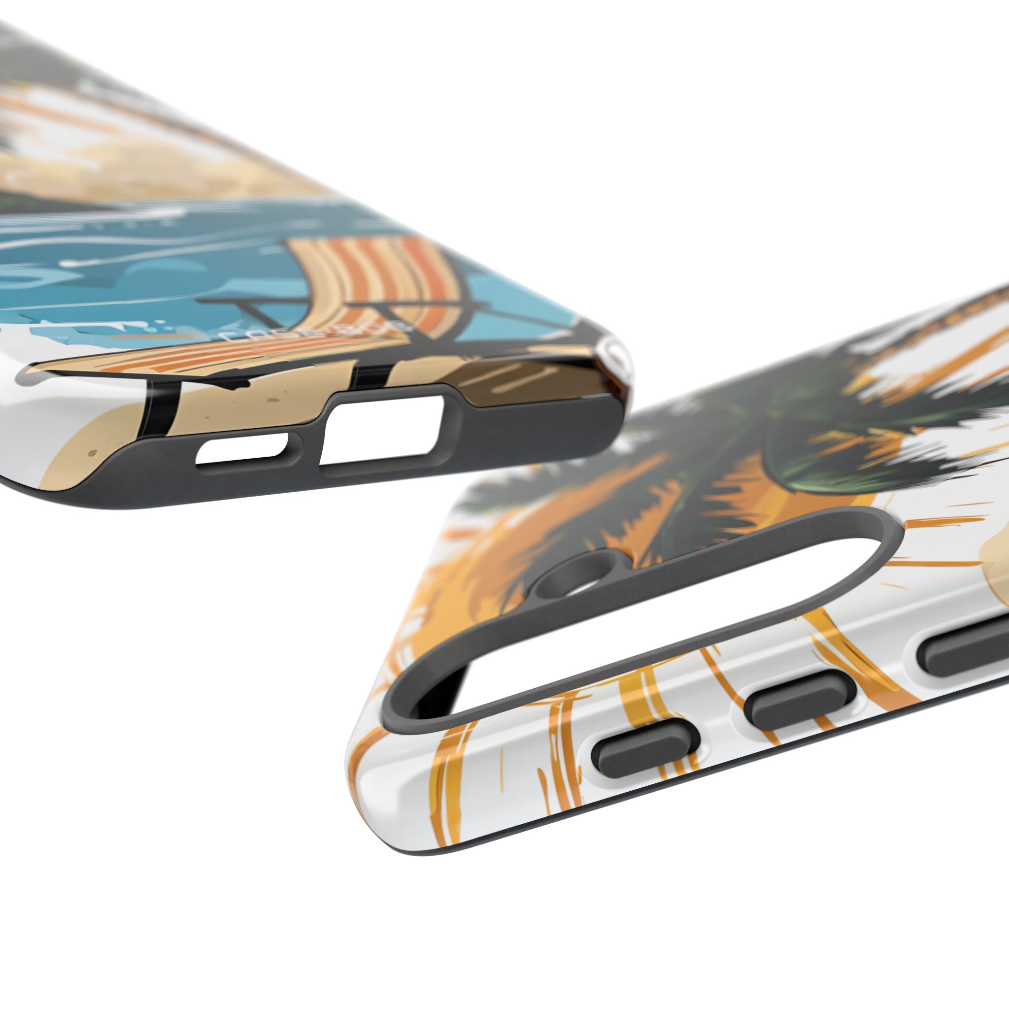 Sunny Palm Breeze Samsung S25 Case - Tough