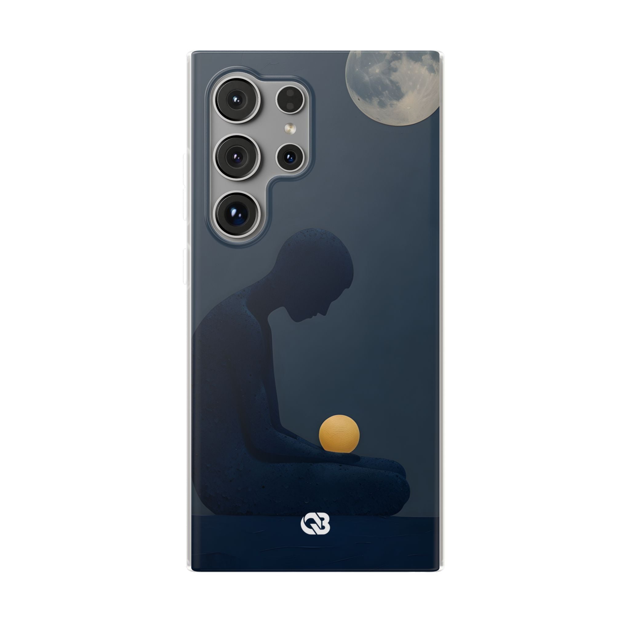 Obsidian Lunar Orb · Soft Handyhülle für Samsung