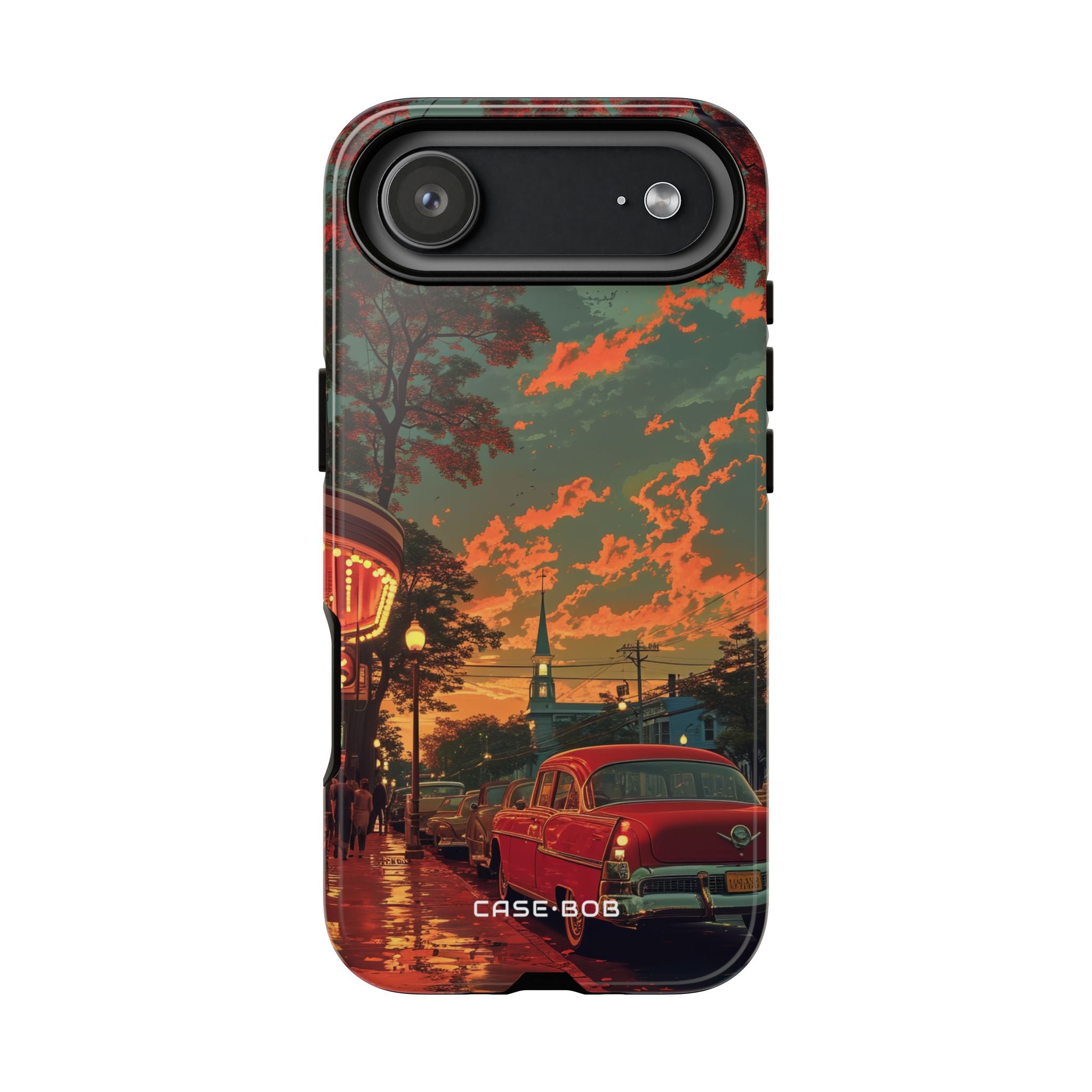 Crimson Classic iPhone 17 Air Case - Tough - CASE•BOB