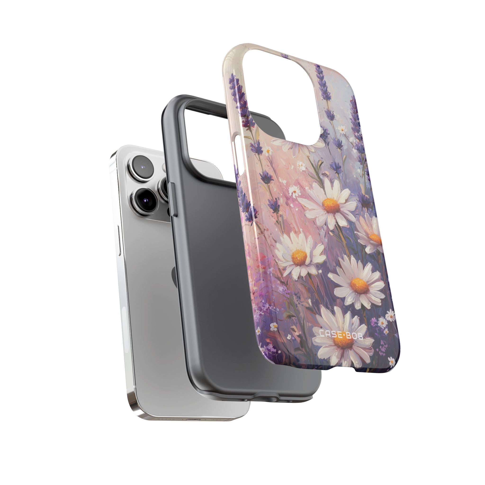 Daisy Lavender Bloom iPhone 14 Pro Case - Tough