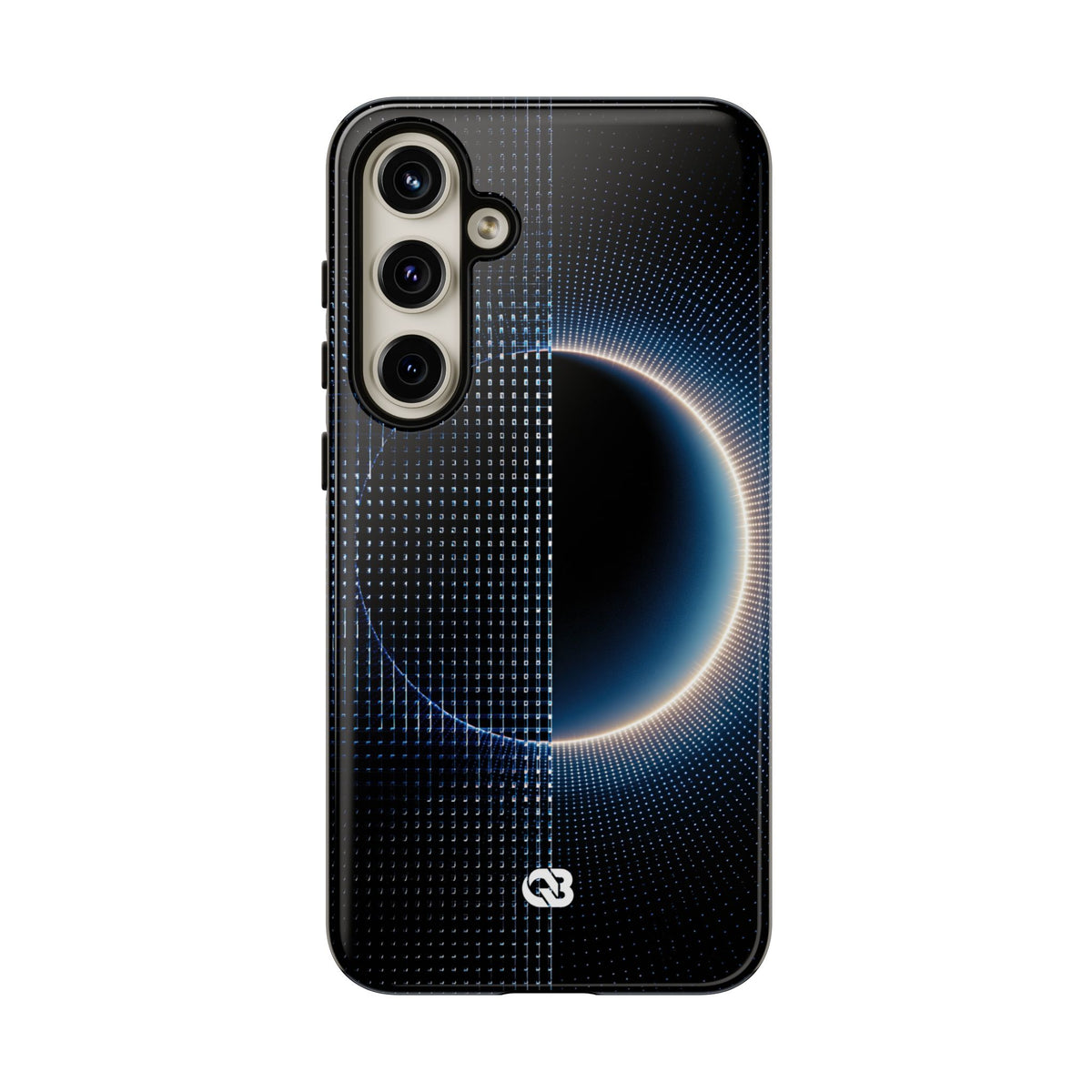 Luminous Meridian · Tough Phone Case for Samsung · Black