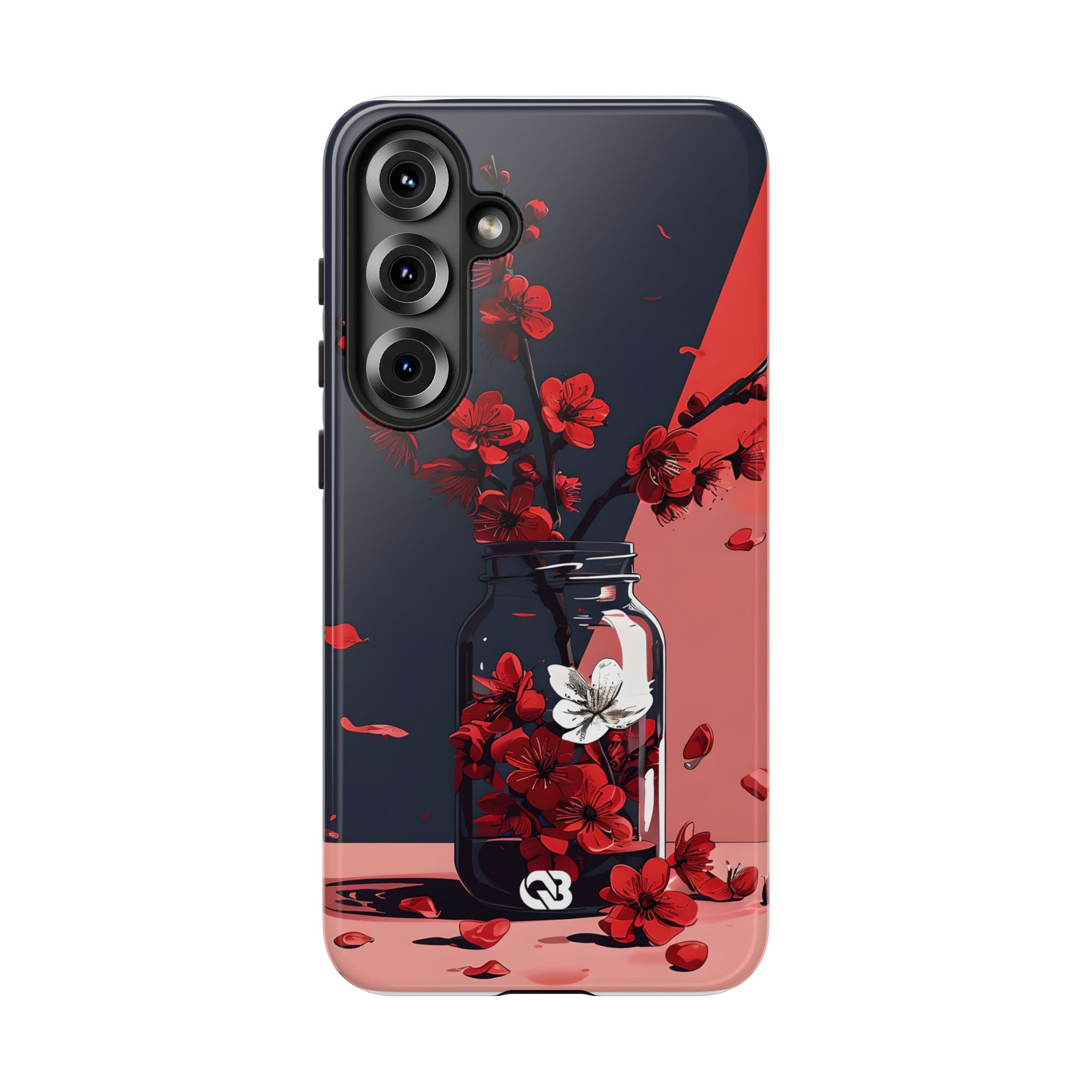 Crimson Blossom Jar · Tough Phone Case for Samsung