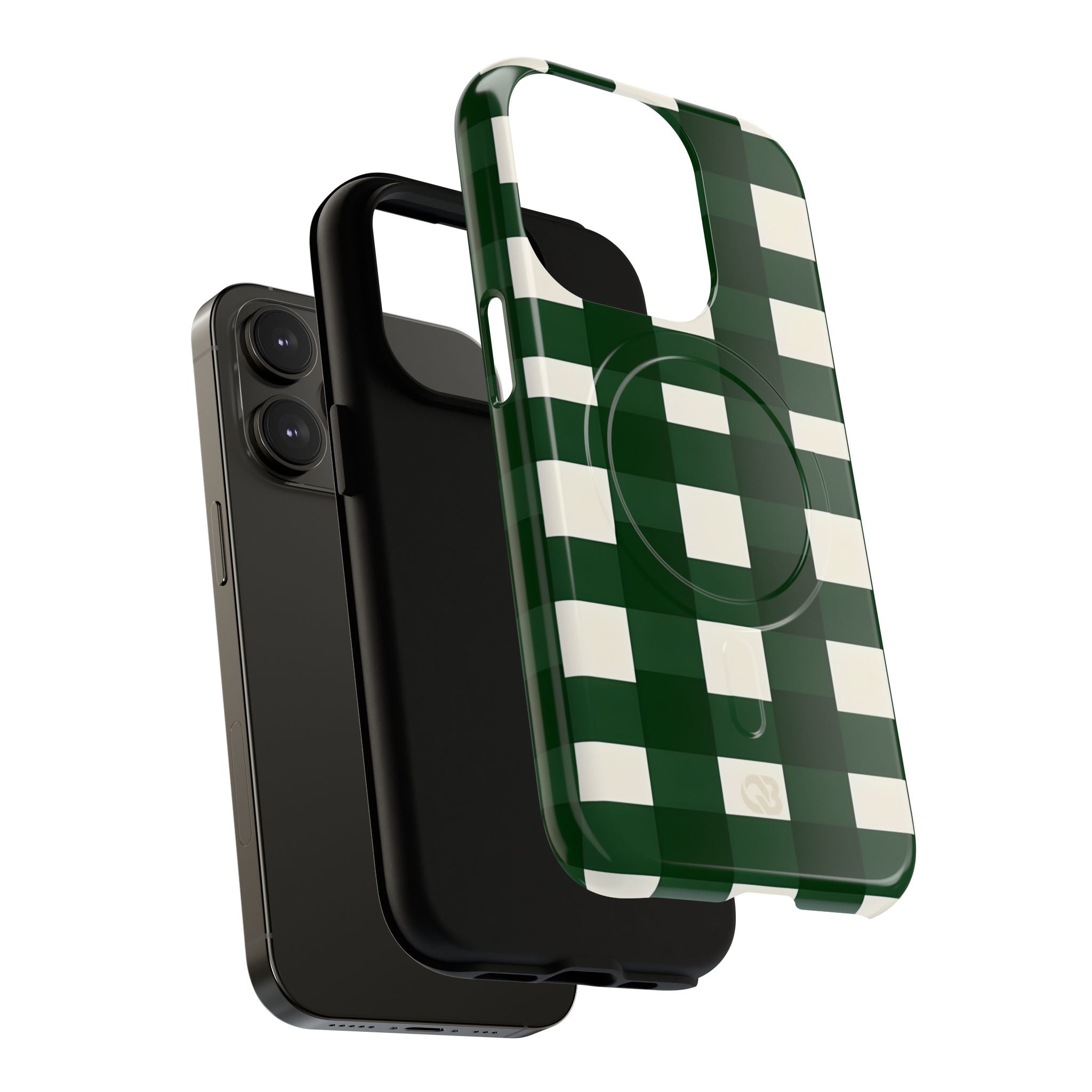 Hunter Green Plaid · Tough+ Phone Case for iPhone · Magsafe