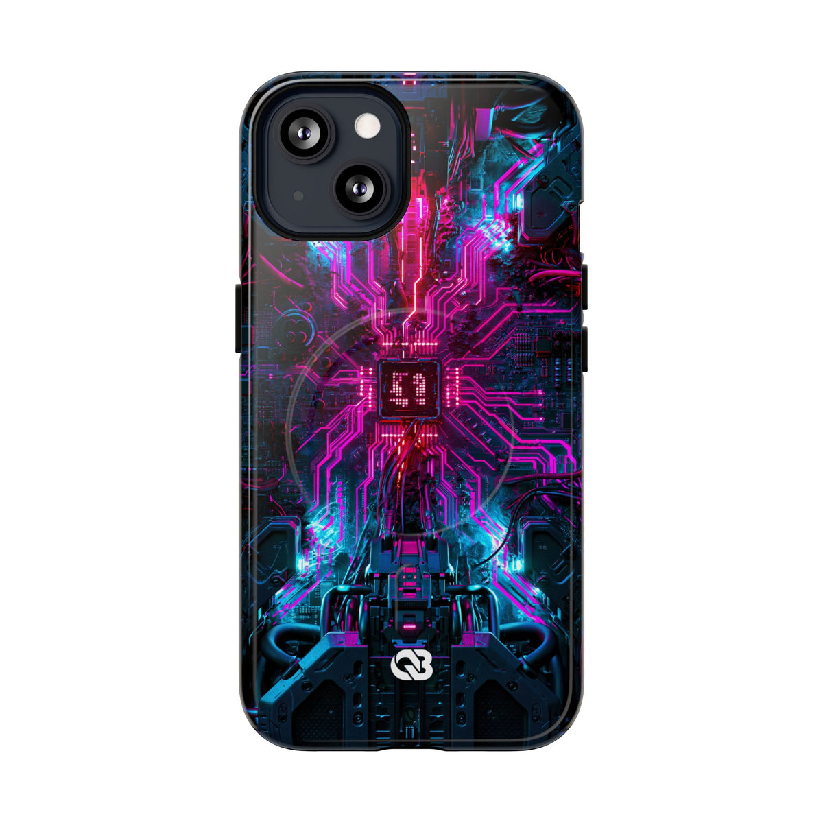 Neural Circuit Core · Tough 2.0 Magnetic Phone Case for iPhone · Black