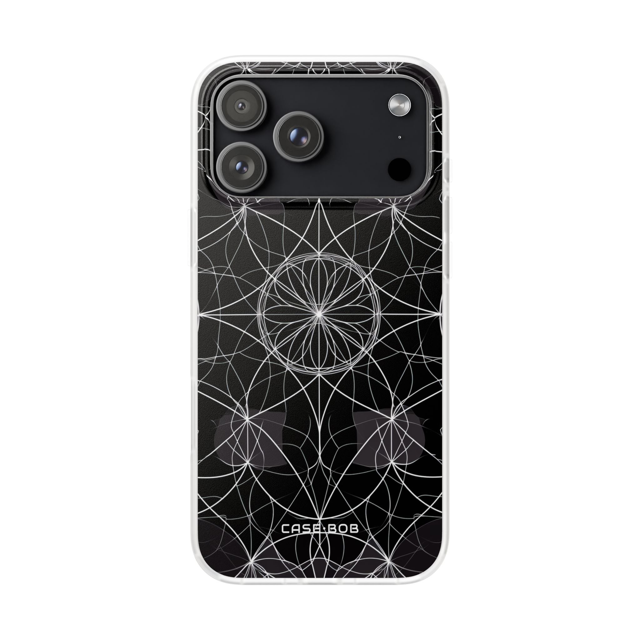 Radiant Petal Orbit iPhone 17 Pro MaxCase - Soft - CASE•BOB
