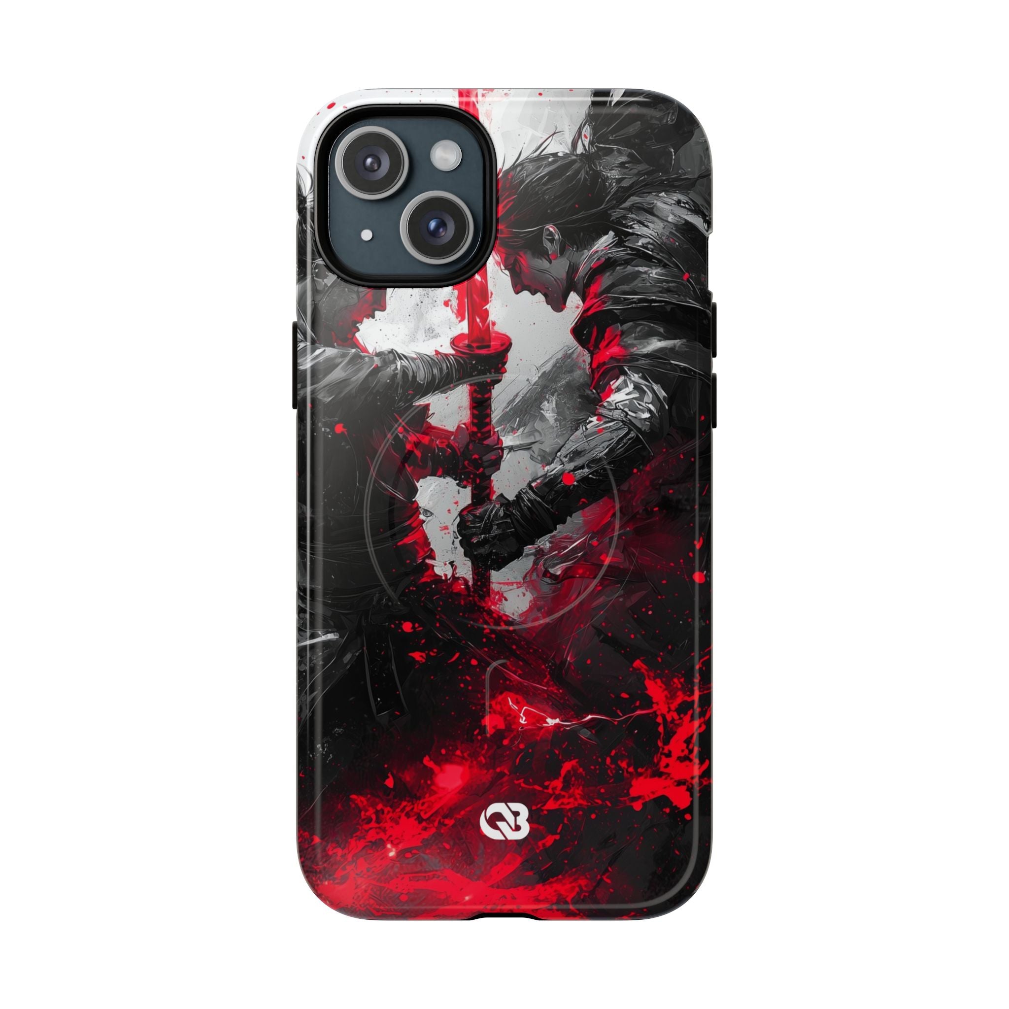 Shattered Crimson Duel · Tough+ Phone Case for iPhone · Magsafe
