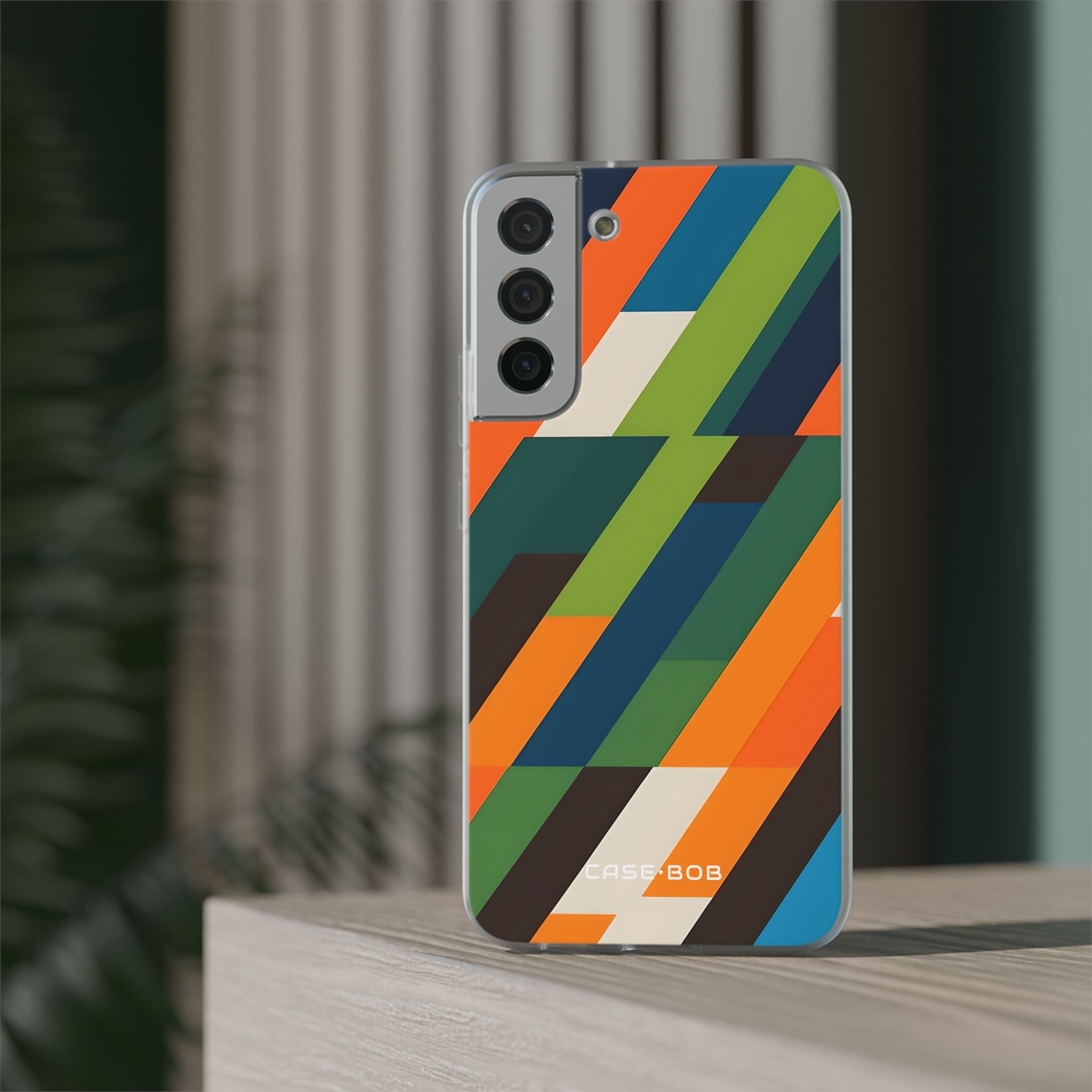 Diagonal Blaze Samsung S22 Plus Case - Soft