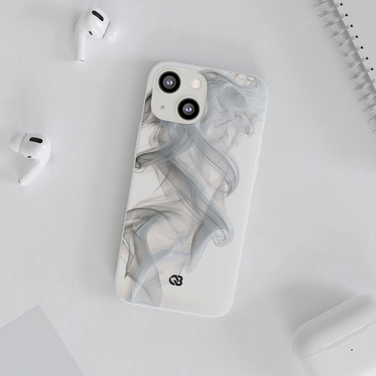 Vapor Noir · Lite Phone Case for iPhone · White