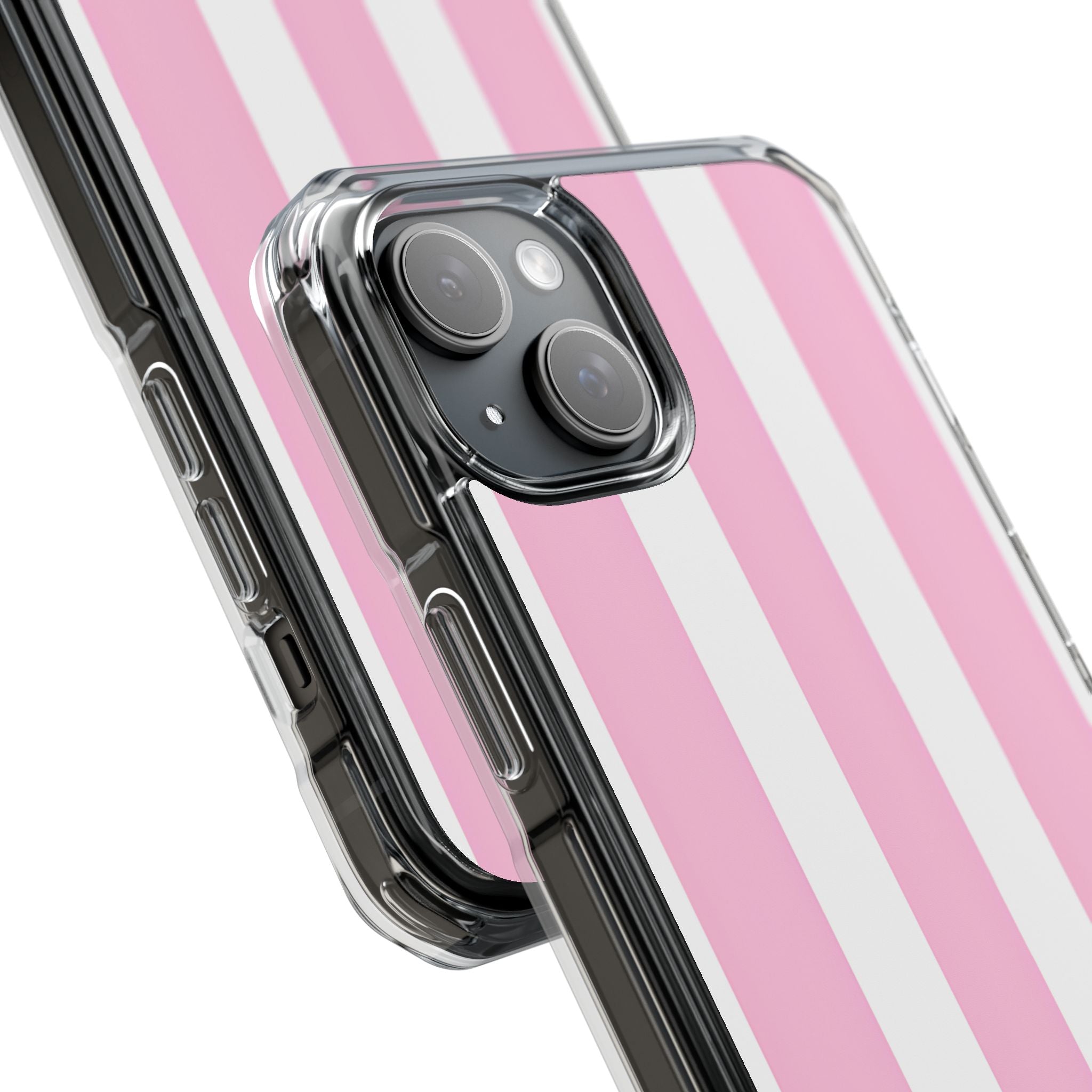 Soft Pink Stripe · Impact Custodia per iPhone · Magsafe