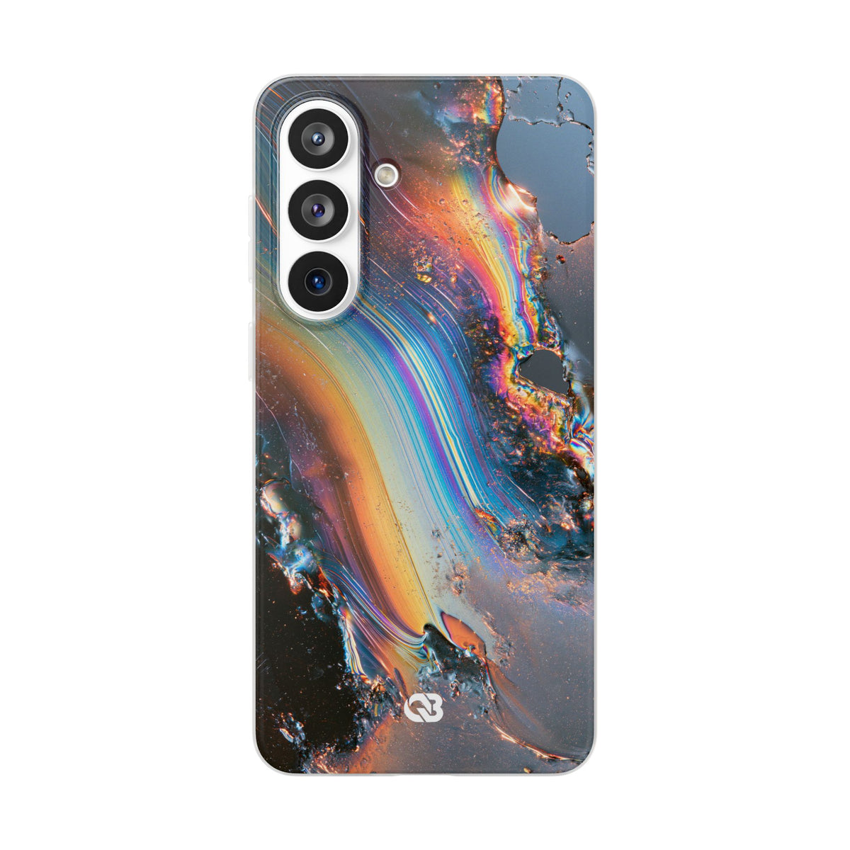 Prismatic Aura Flow · Lite Phone Case for Samsung · Blue